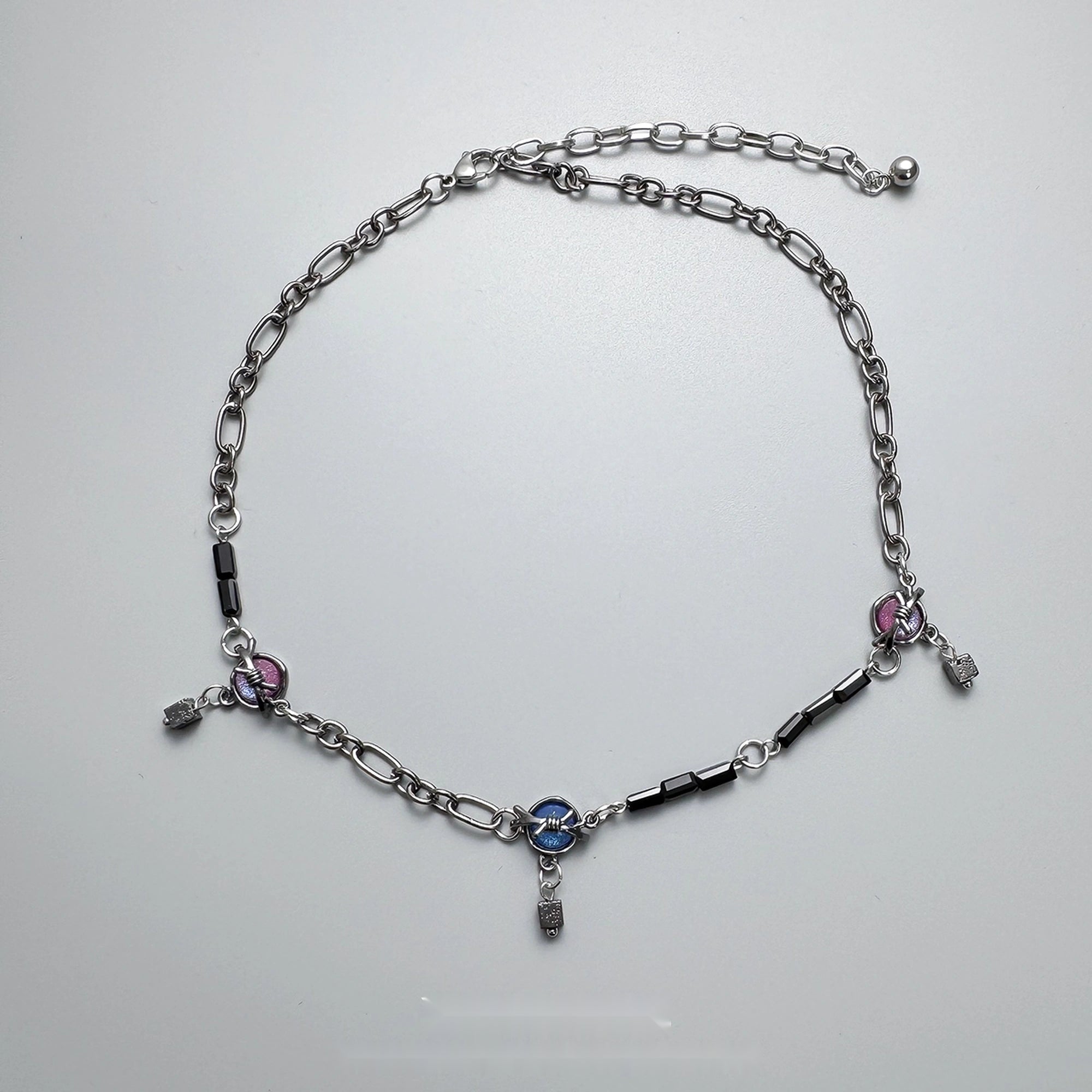 Accessories_Fringed_Zircon_Layered_Collarbone_Necklace_MISSTT