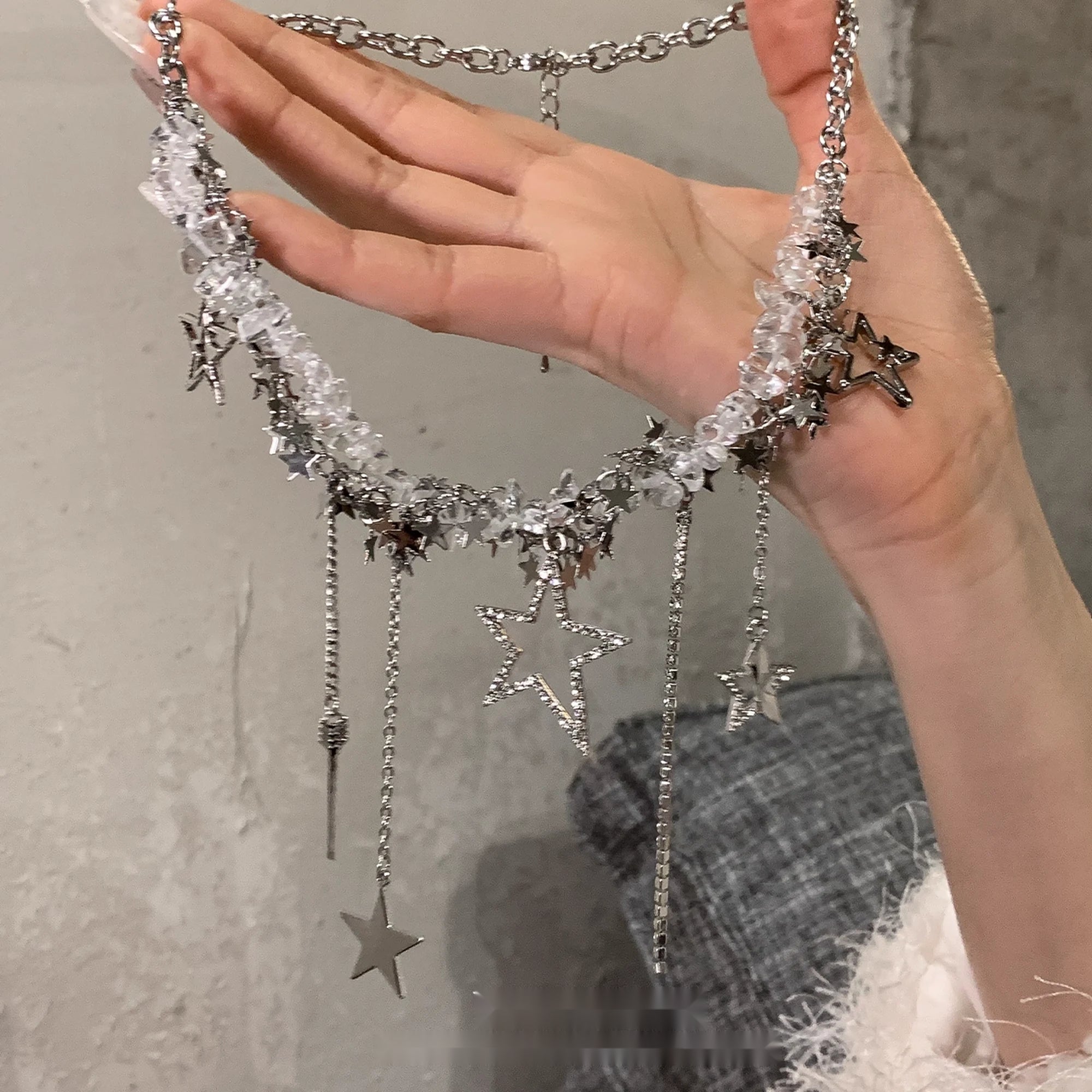 Accessories_Geometric_Crystal_Fringe_Necklace_MISSTT