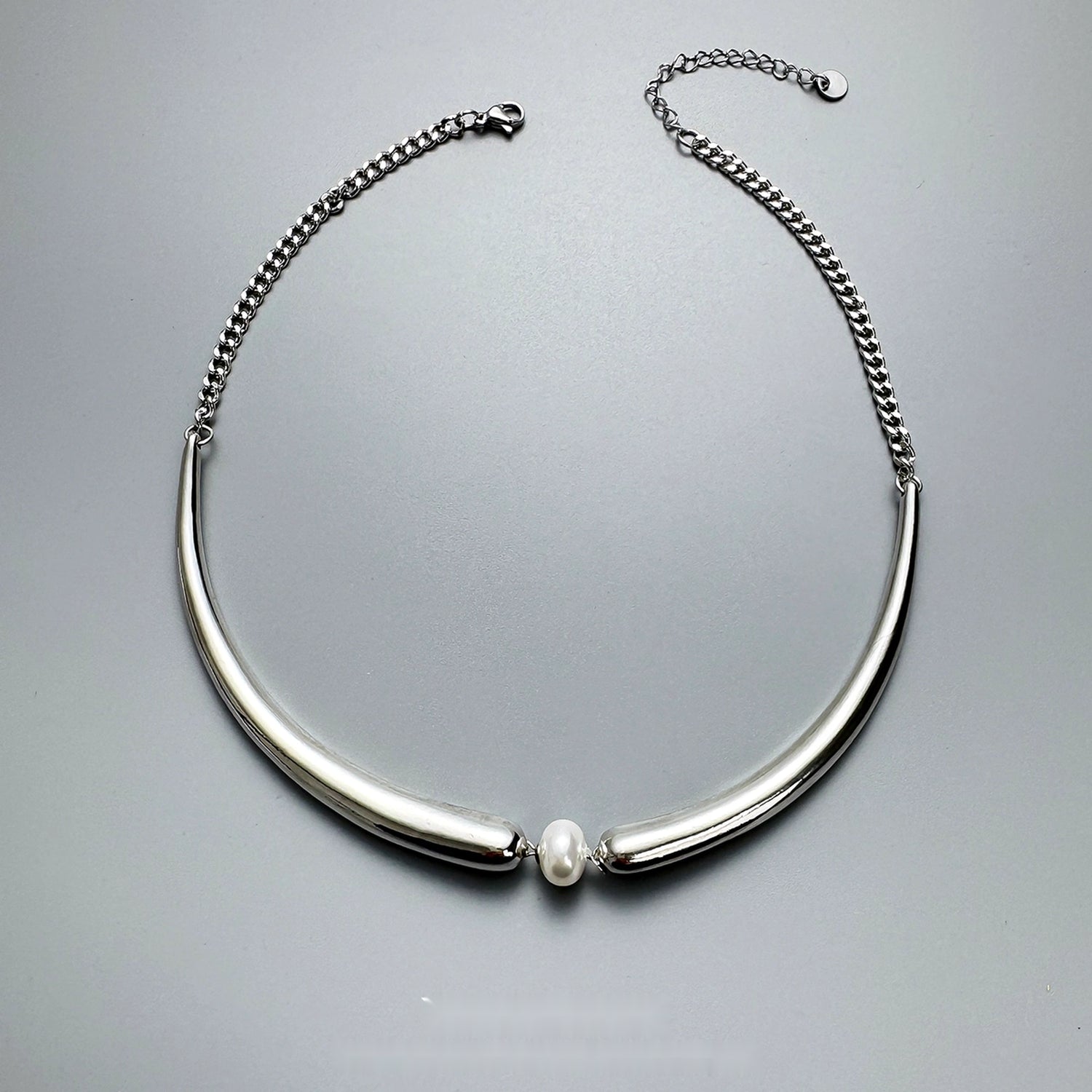 Accessories_Geometric_Pearl_Chain_Necklace_MISSTT