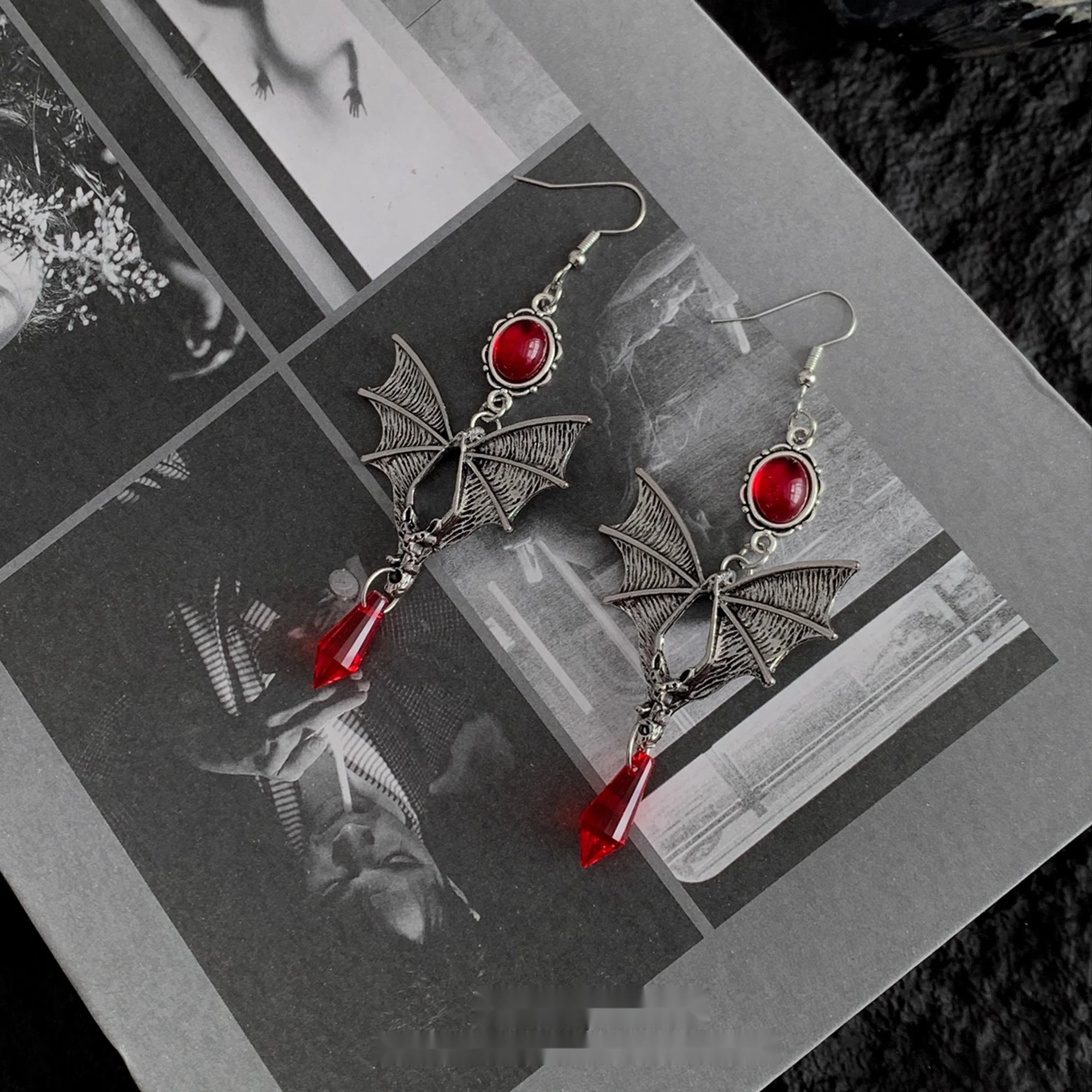 Accessories_Gothic_Bat_Red_Zircon_Punk_Earrings_MISSTT