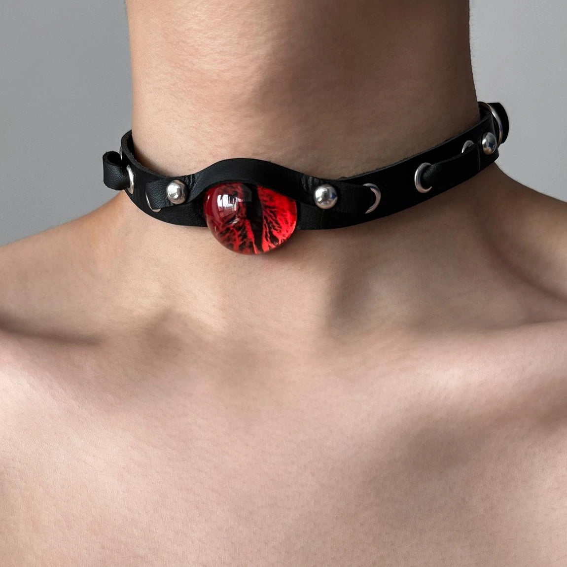 Accessories Gothic Evil Eye Choker Necklace