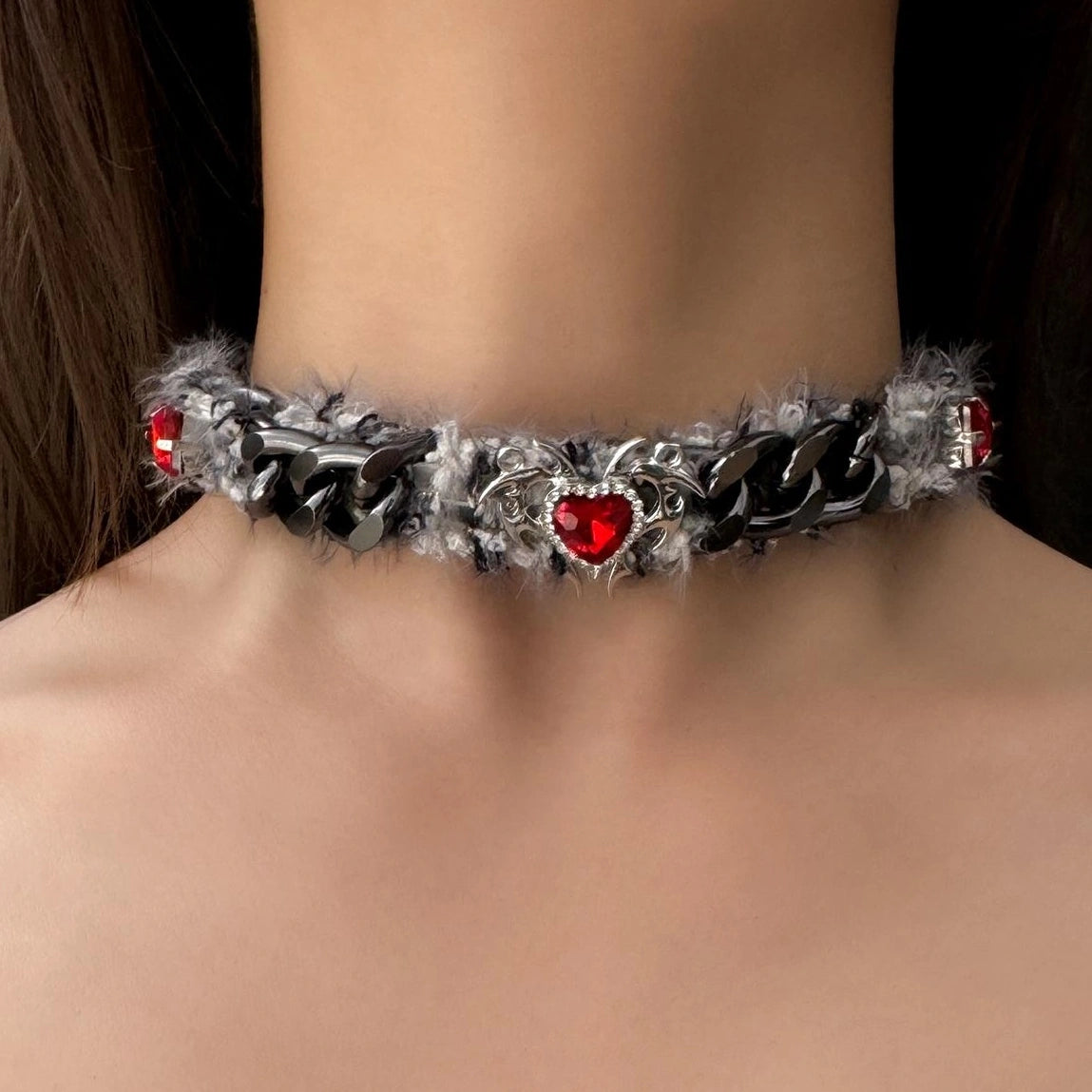 Accessories Gothic Lace Punk Choker Necklace