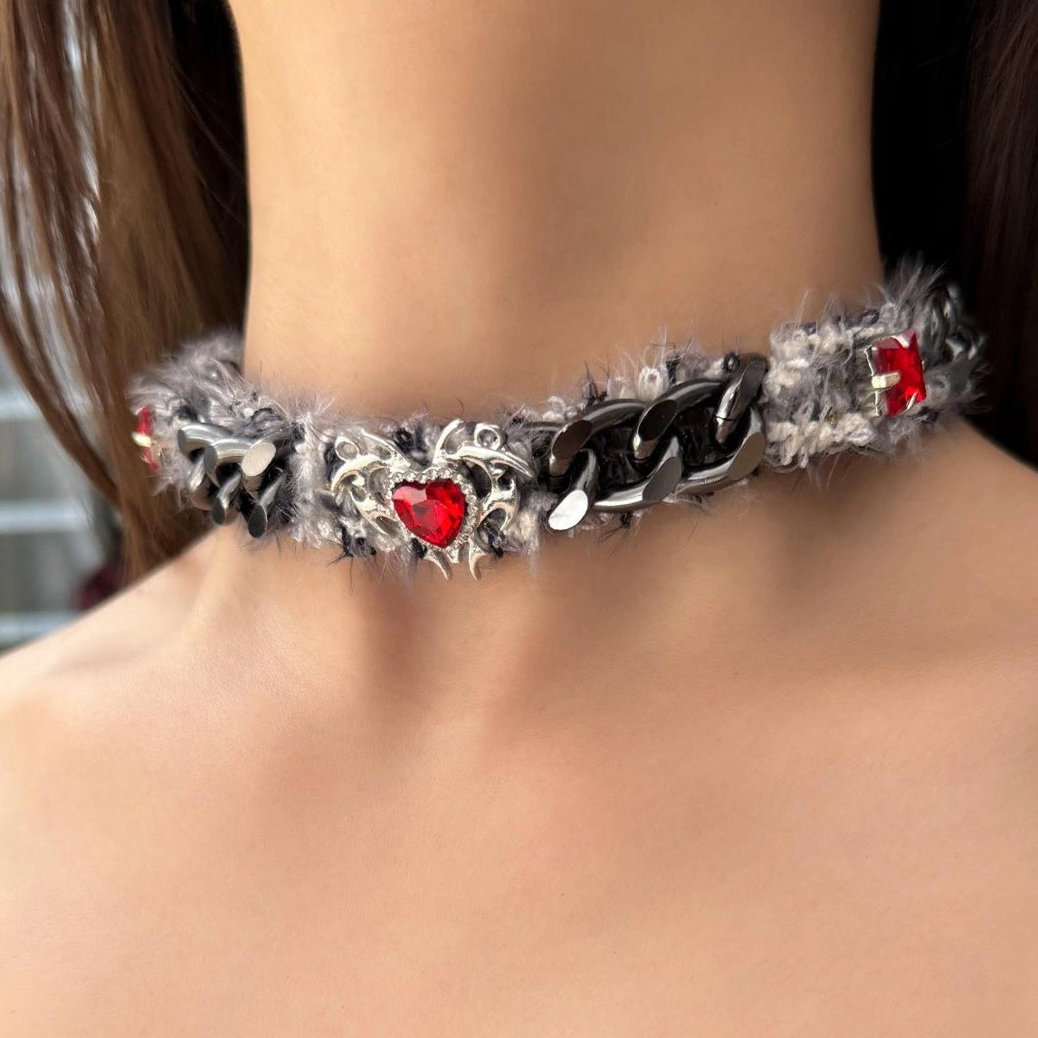 Accessories Gothic Lace Punk Choker Necklace