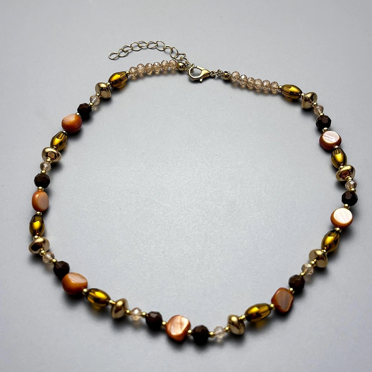 Accessories Irregular Shell Beaded Necklace
