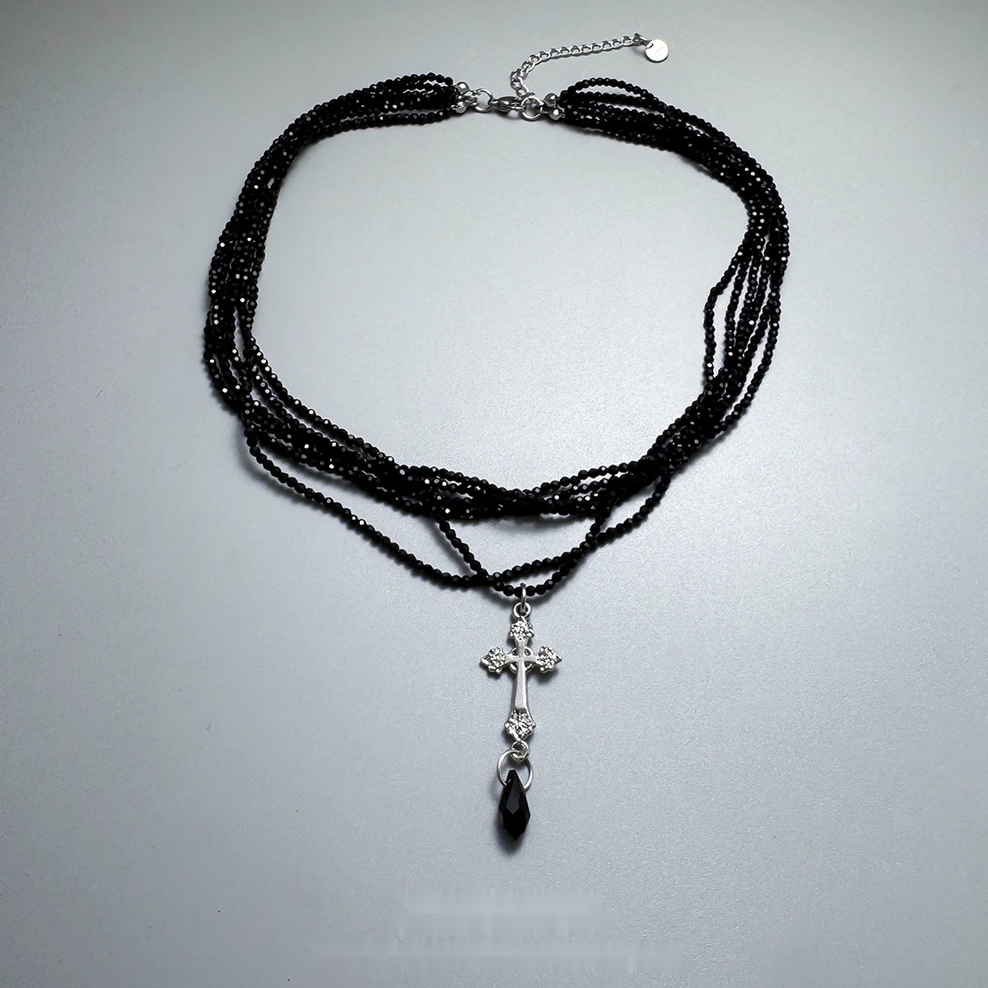 Accessories_Layered_Gothic_Cross_Choker_Necklace_MISSTT