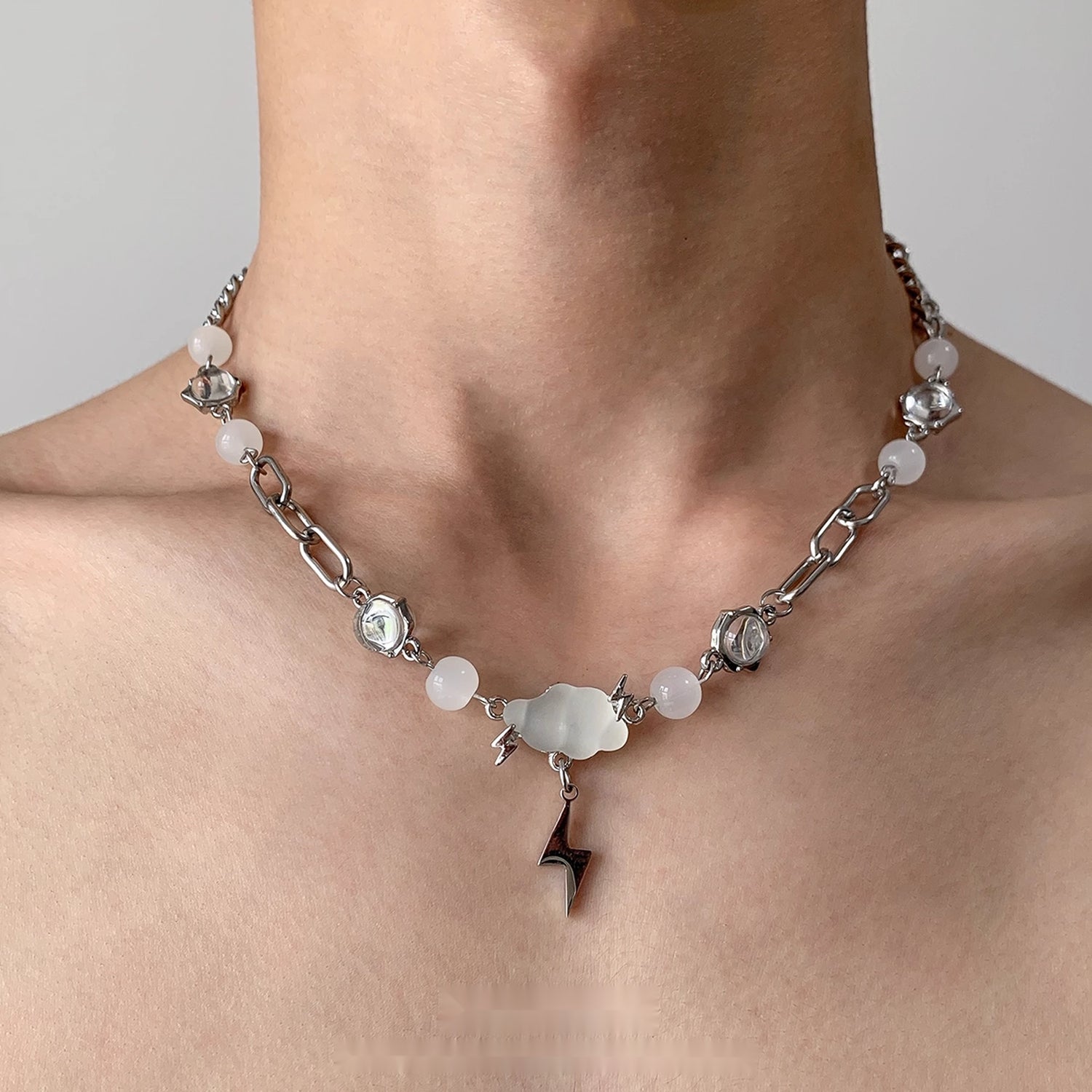 Accessories_Lightning_Cloud_Beaded_Titanium_Steel_Necklace_MISSTT