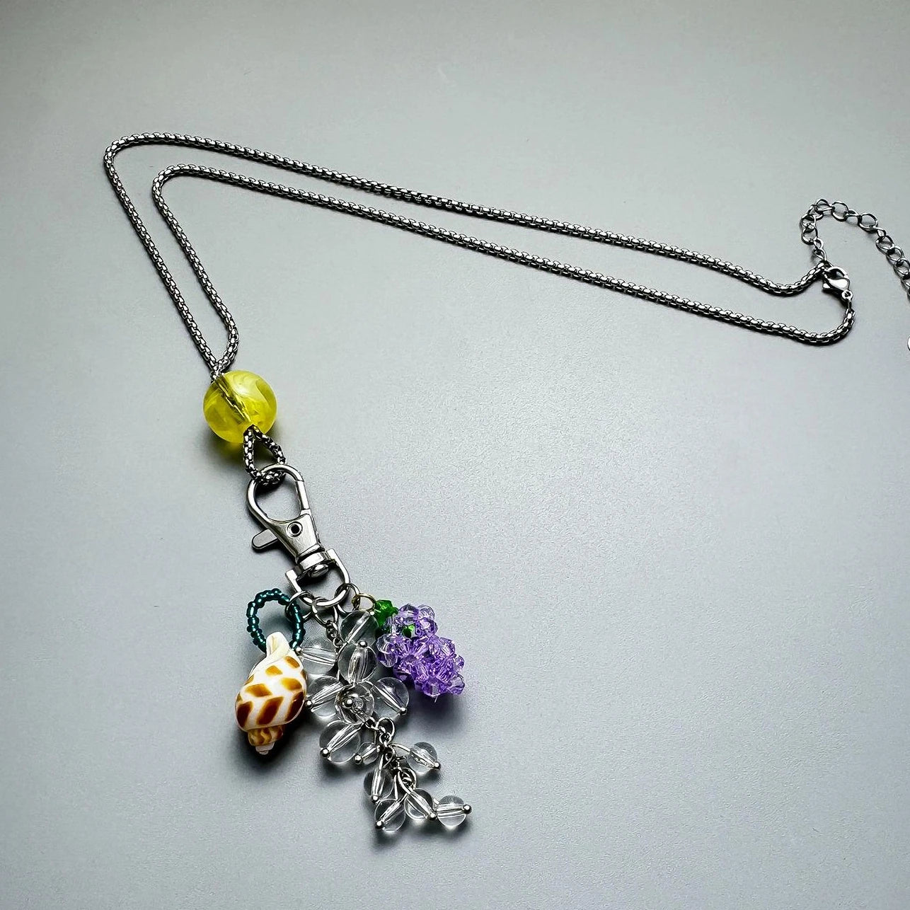 Accessories Multielement Seashell Pendant Necklace
