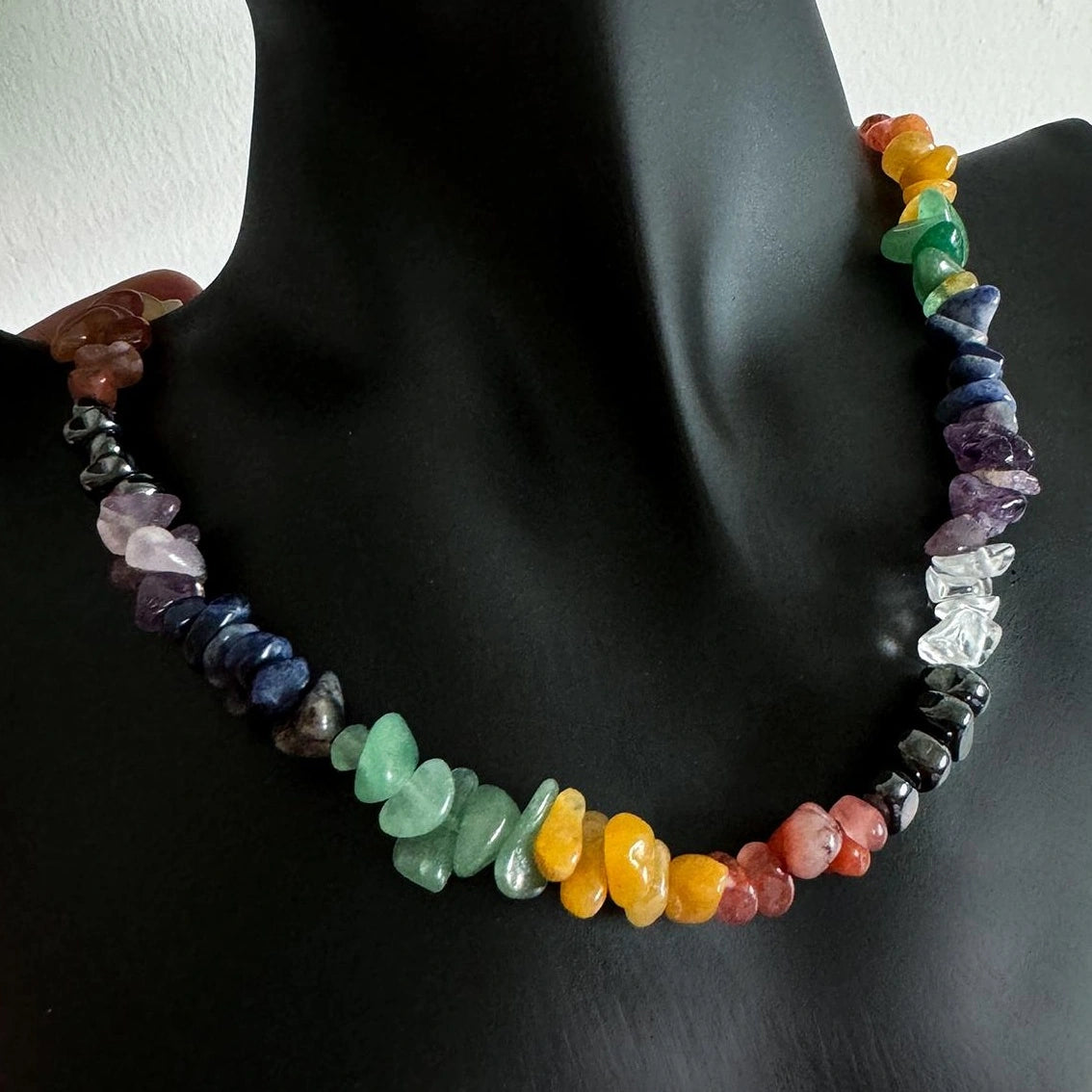 Accessories Natural Stone Color Necklace For Men And Women