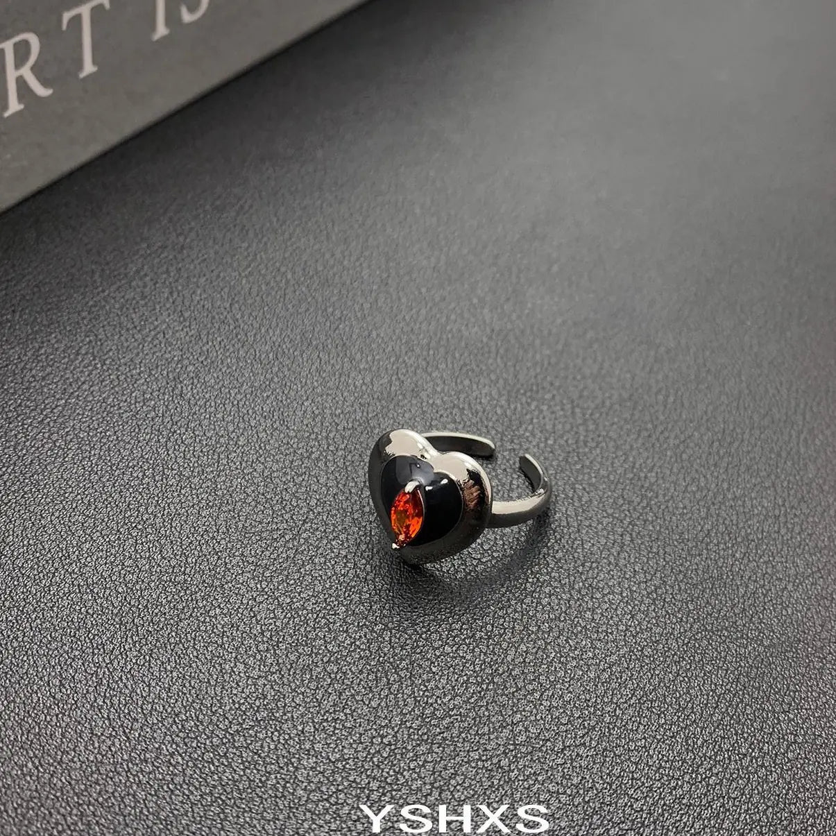 Accessories Open Heart Ring Minimalist Stackable Design
