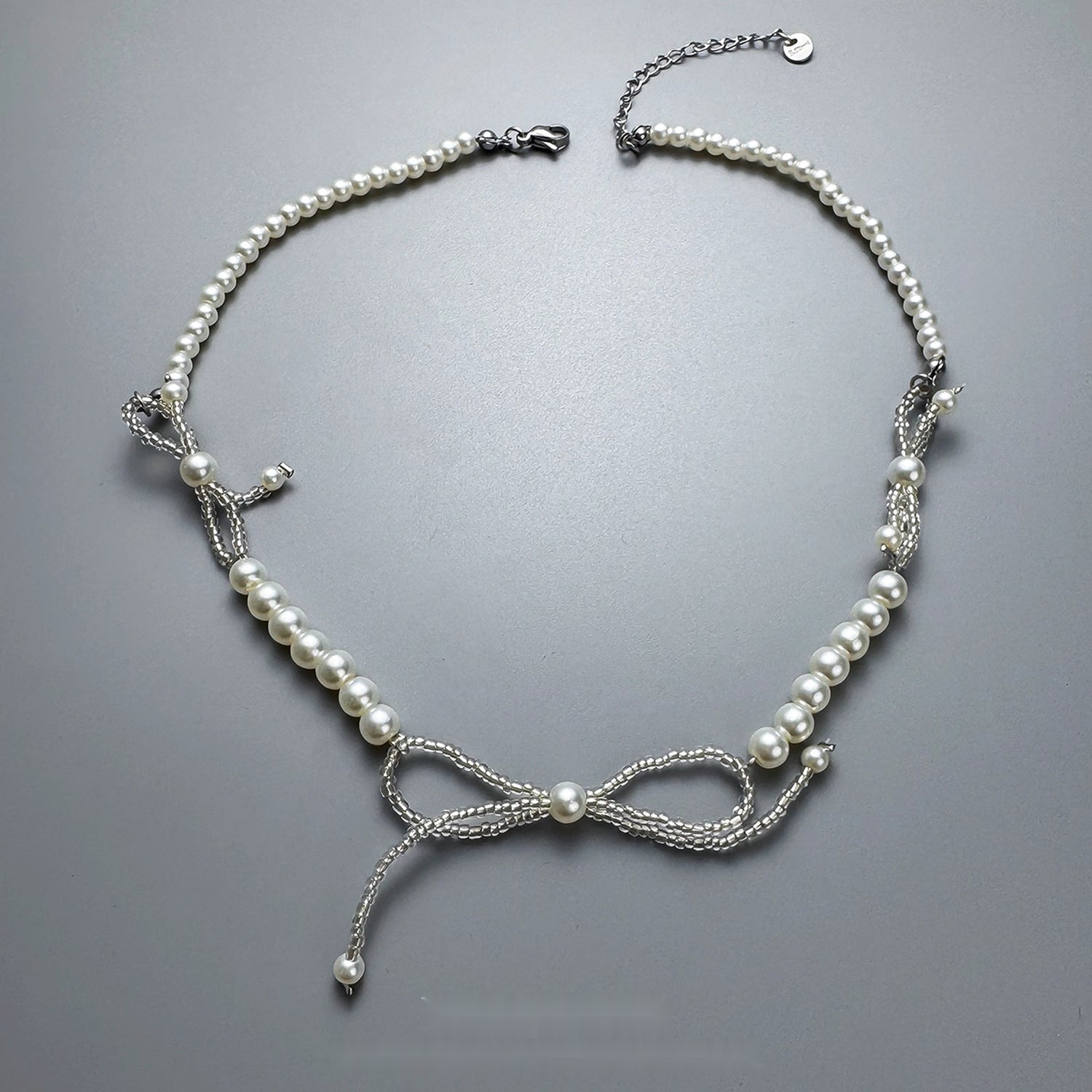 Accessories_Pearl_Bow_Choker_Necklace_MISSTT