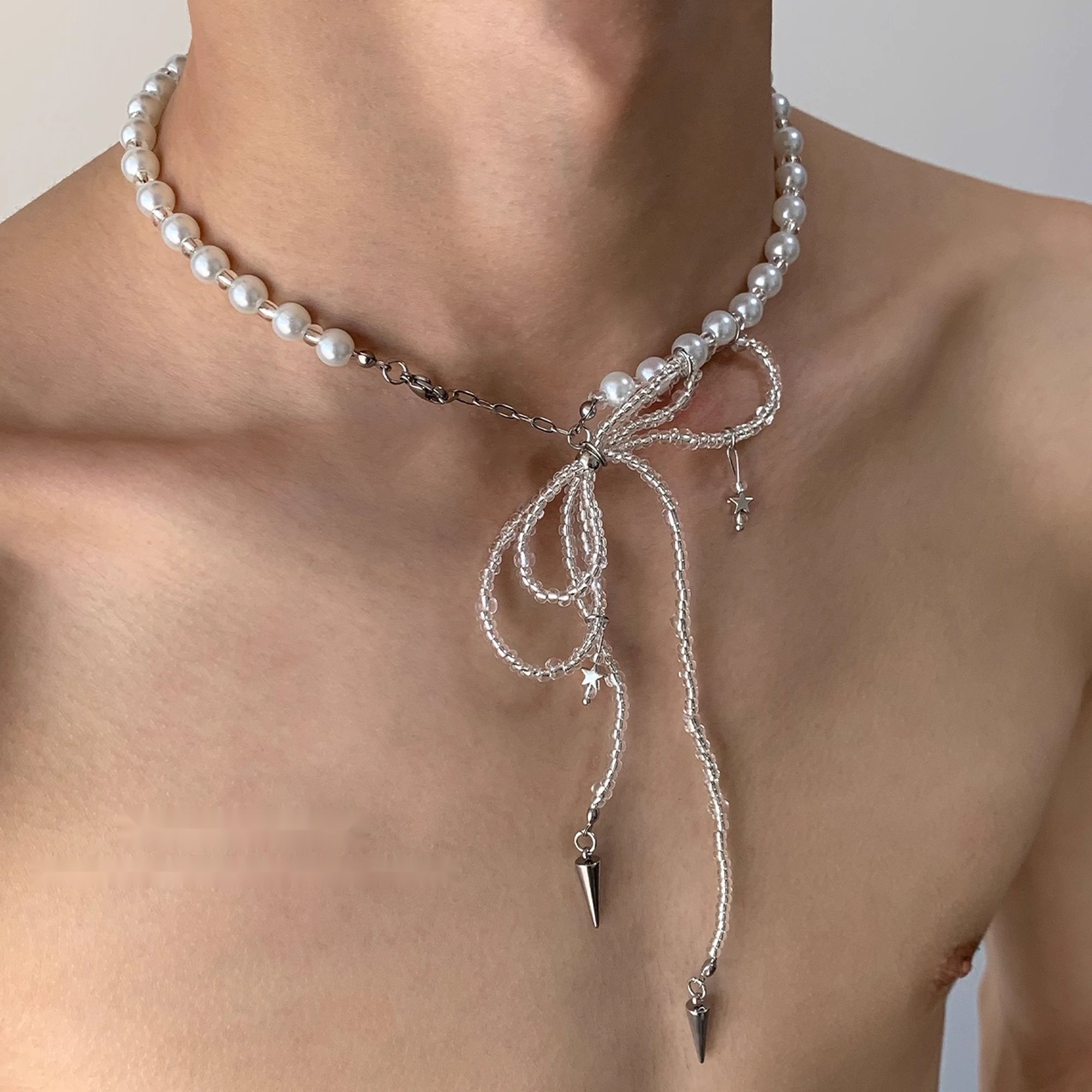 Accessories_Pearl_Bow_Dangle_Tassel_Necklace_MISSTT