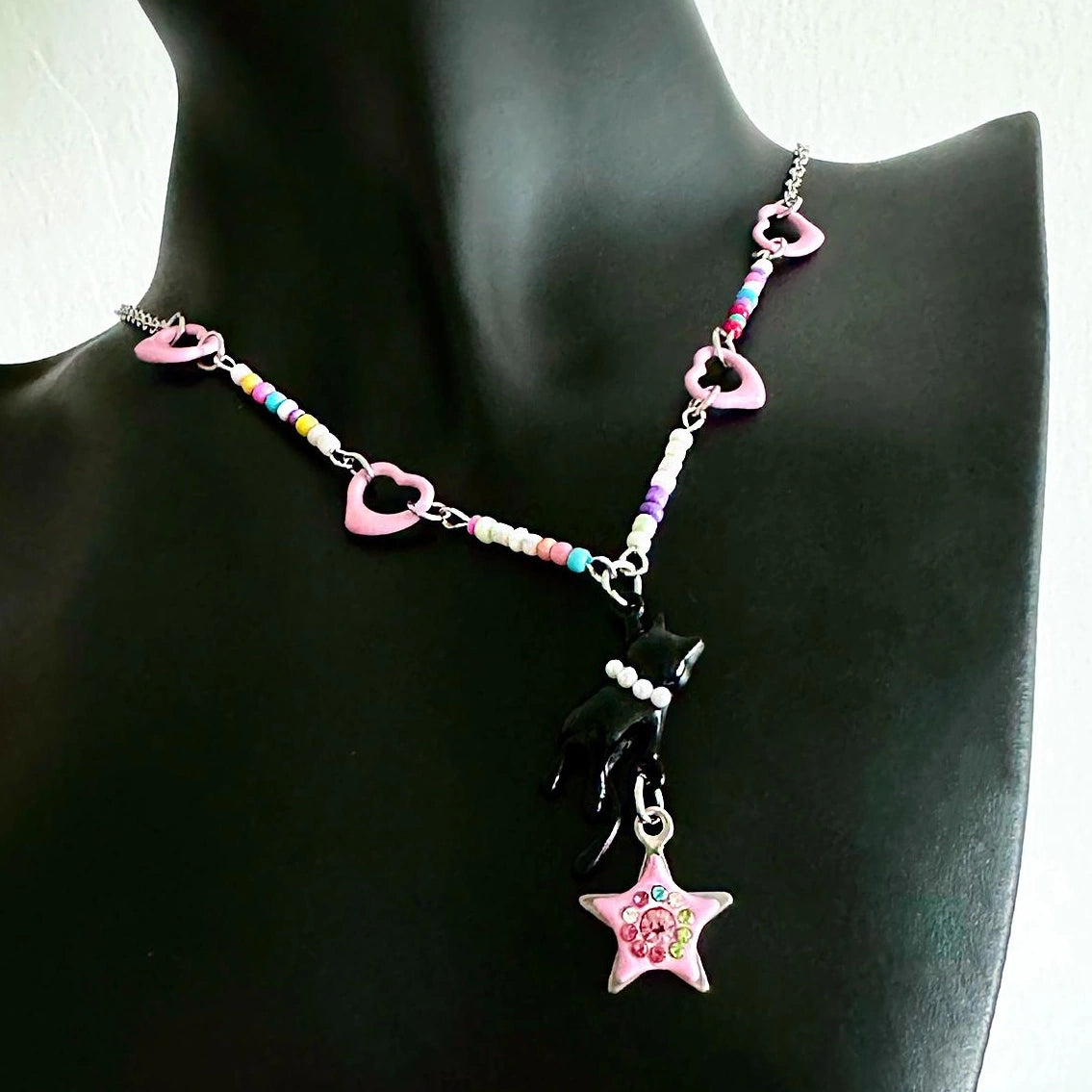 Accessories Playful Kitten Dopamine Star Necklace