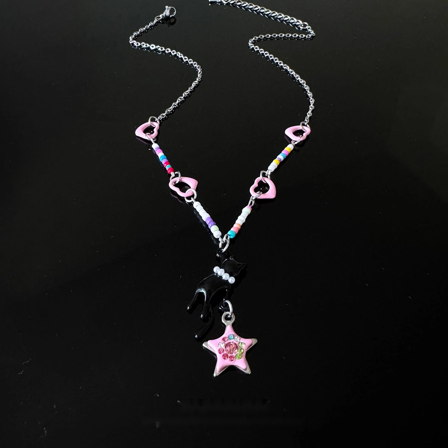 Accessories_Playful_Kitten_Dopamine_Star_Necklace_MISSTT