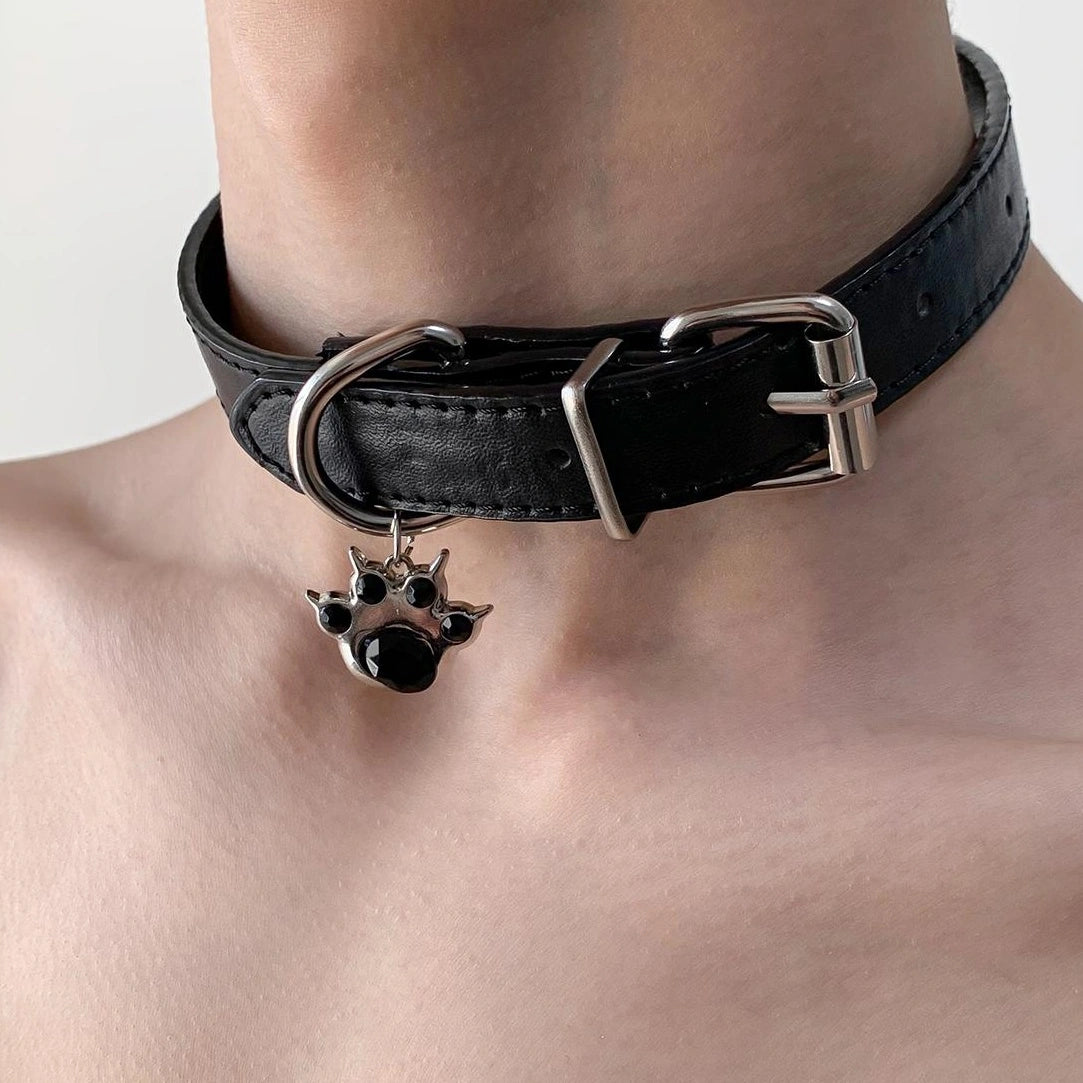 Accessories Punk Cat Claw Collar Choker