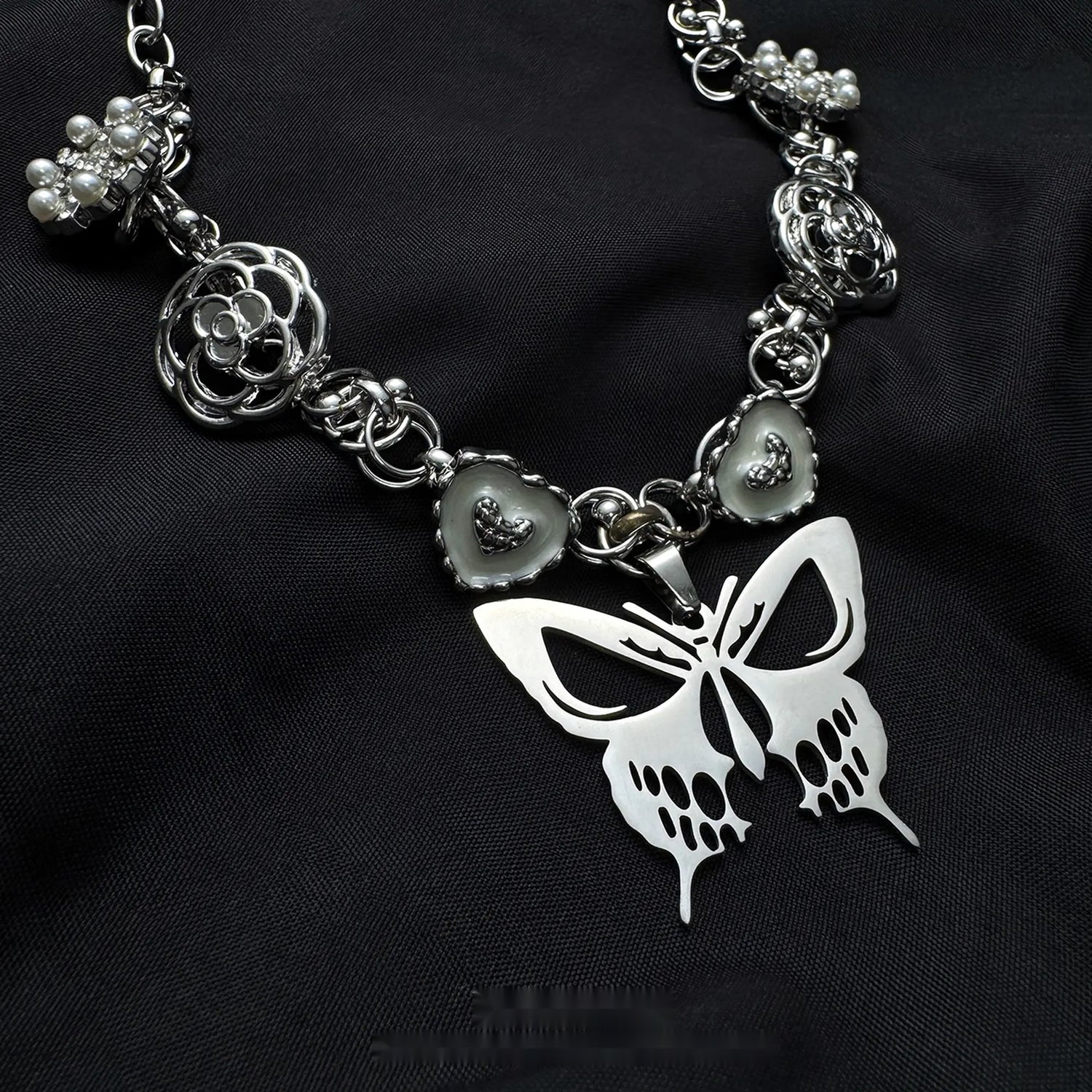 Accessories_Punk_Industrial_Butterfly_Hollow_Out_Necklace_MISSTT