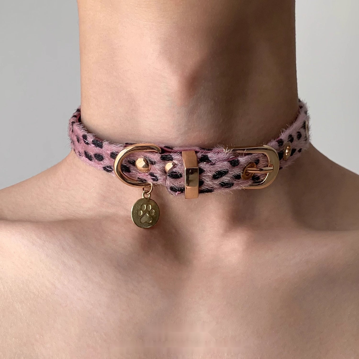 Accessories_Punk_Leopard_Cat_Choker_Necklace_MISSTT