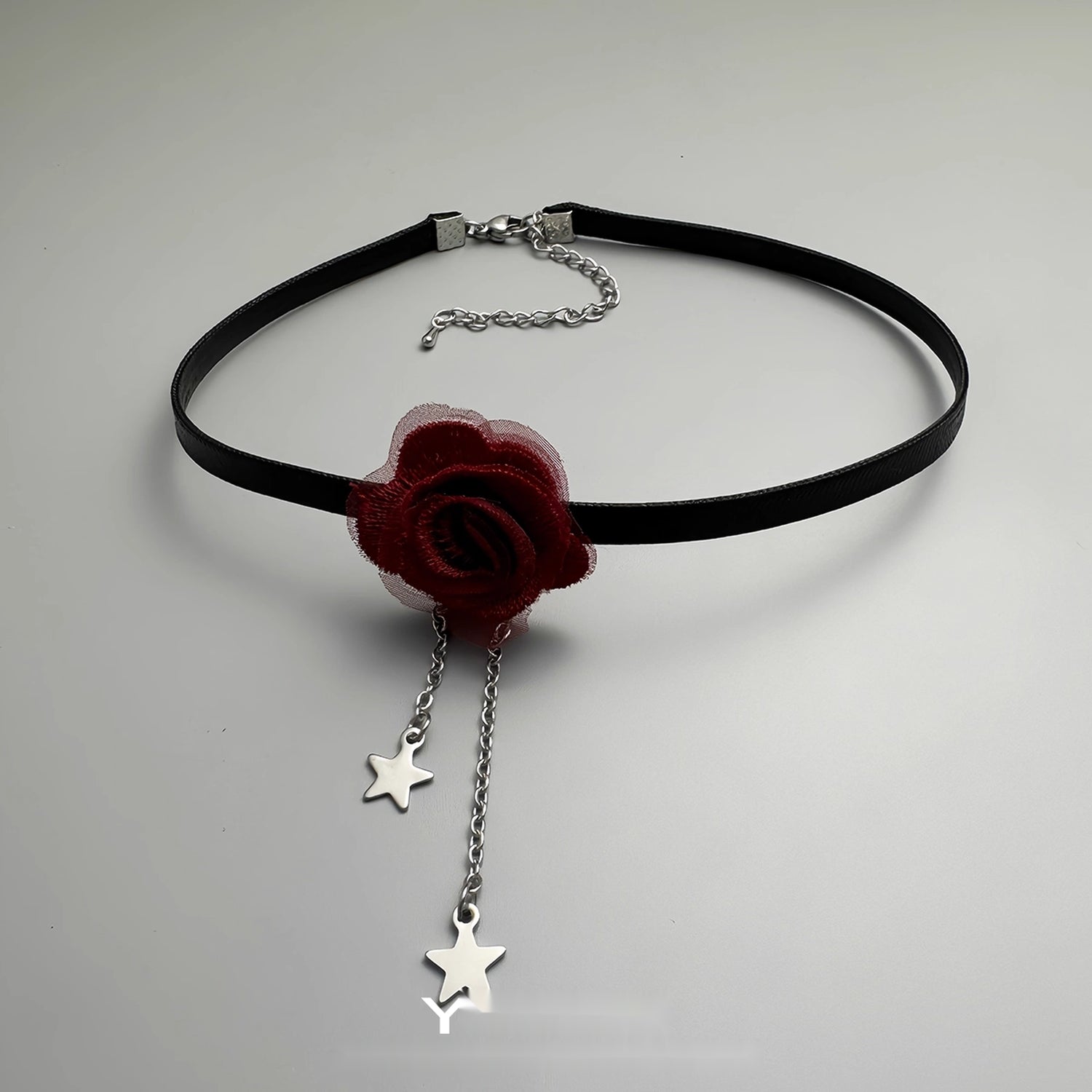 Accessories_Red_Flower_Choker_With_Black_Tassel_MISSTT