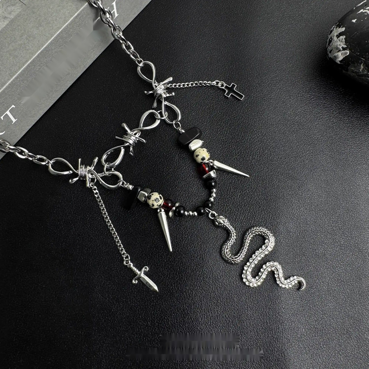 Accessories_Retro_Punk_Snake_Chain_Fringe_Beaded_Drop_Necklace_MISSTT