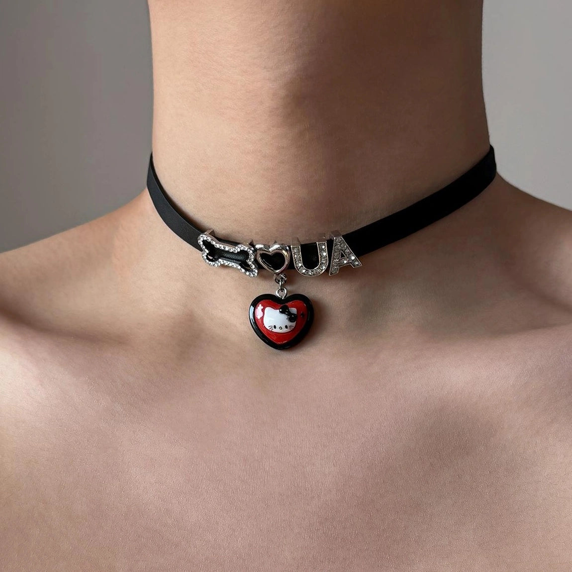 Accessories Sweetheart Kitten Choker Necklace