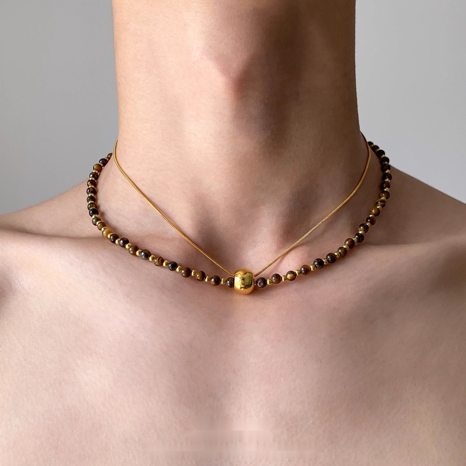 Accessories_Tiger_S_Eye_Double_Layer_Pendant_Necklace_MISSTT