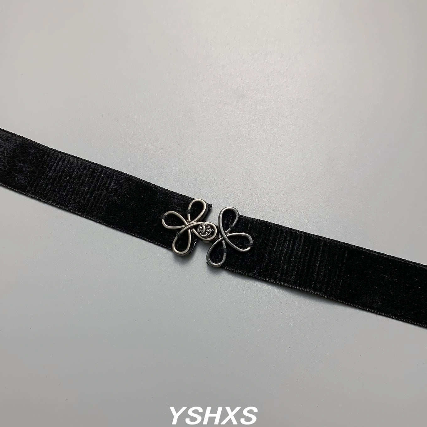 Accessories Velvet Choker Necklace With Bow Tie