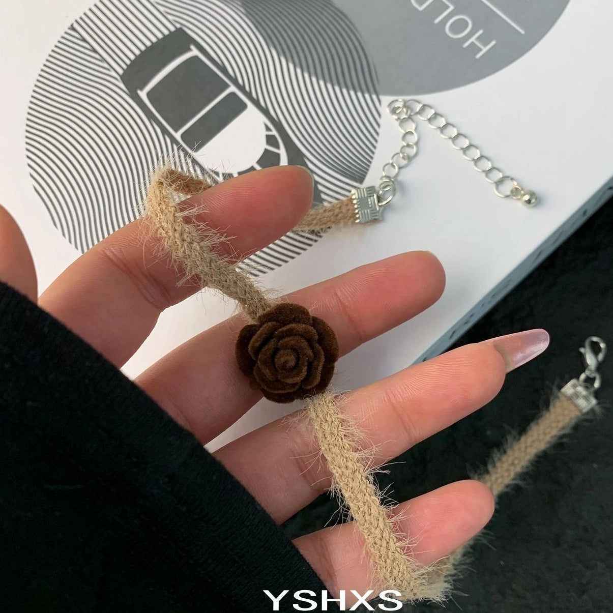 Accessories Velvet Rose Choker Necklace
