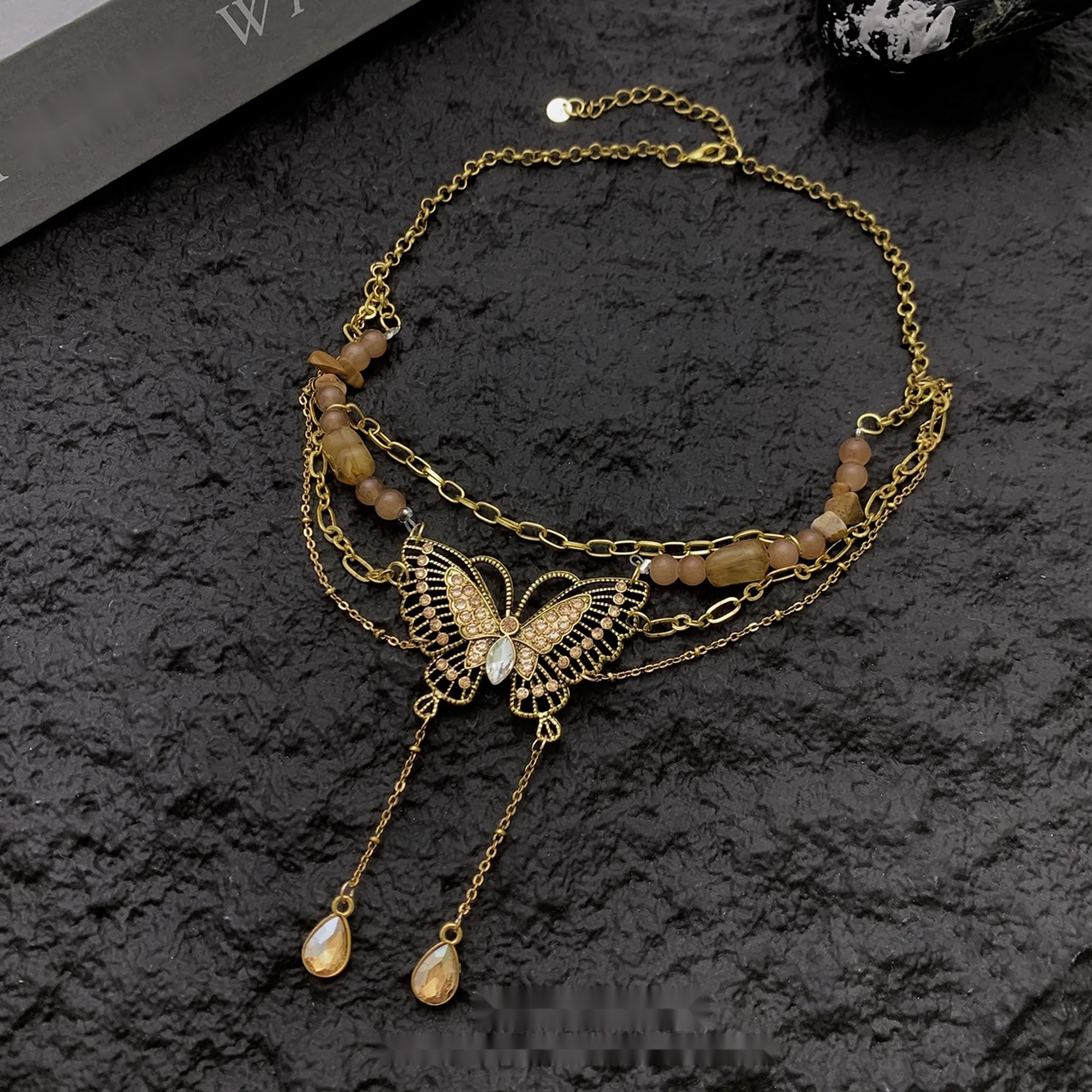 Accessories_Vintage_Golden_Butterfly_Tassel_Necklace_MISSTT