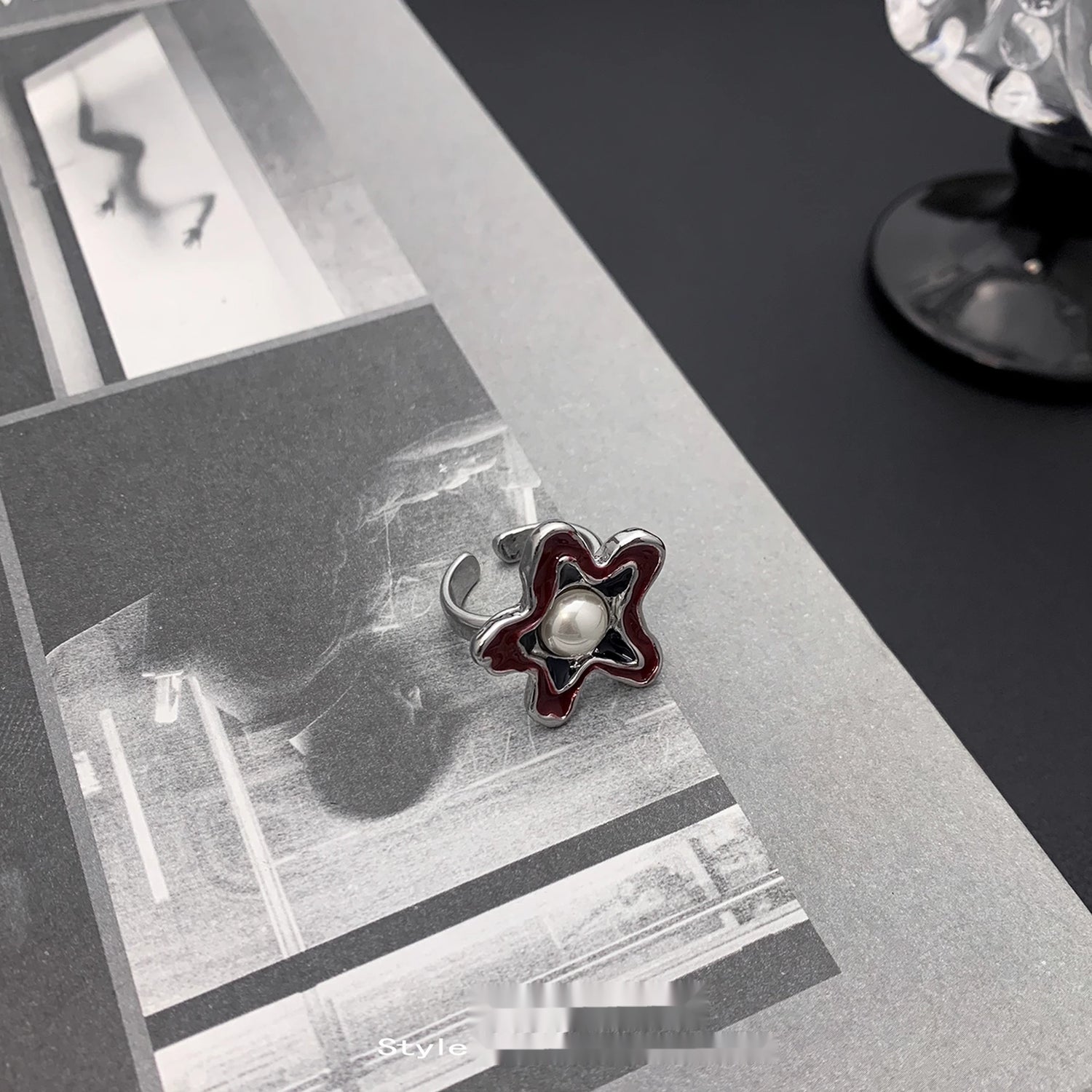 Accessories_Vintage_Red_Floral_Adjustable_Open_Ring_MISSTT