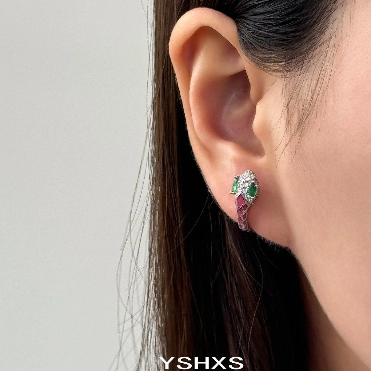 Accessories Vivid Serpent Stud Earrings