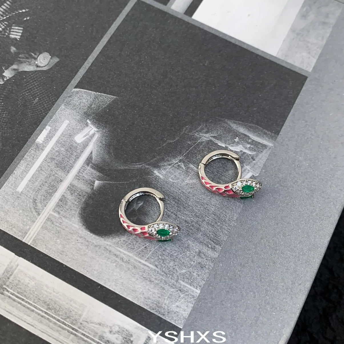 Accessories Vivid Serpent Stud Earrings