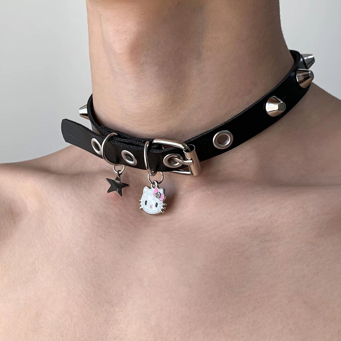 Accessories Y2K Star Charm Choker Necklace