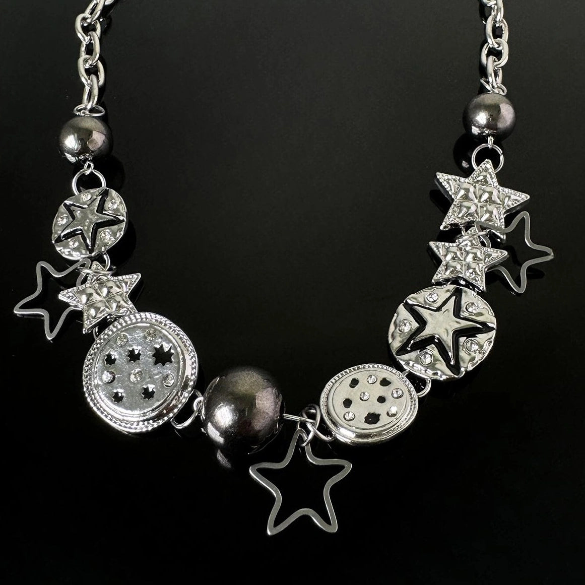 Accessories Y2k Punk Star Alloy Choker Necklace