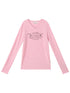 Letter Long-Sleeved T-Shirt