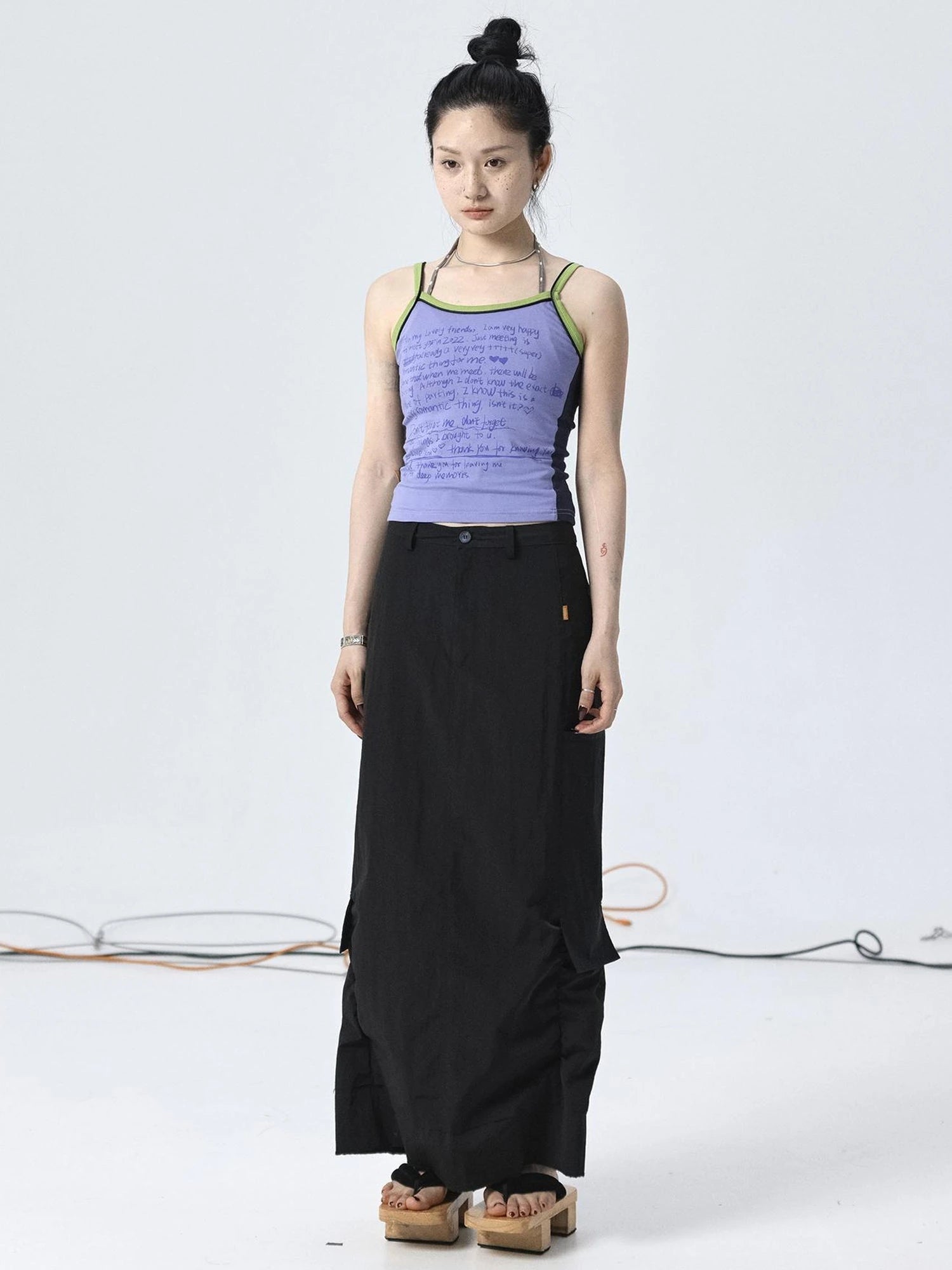 Parachute Pants with Adjustable Fit & Fishtail Skirt Co-ord Set