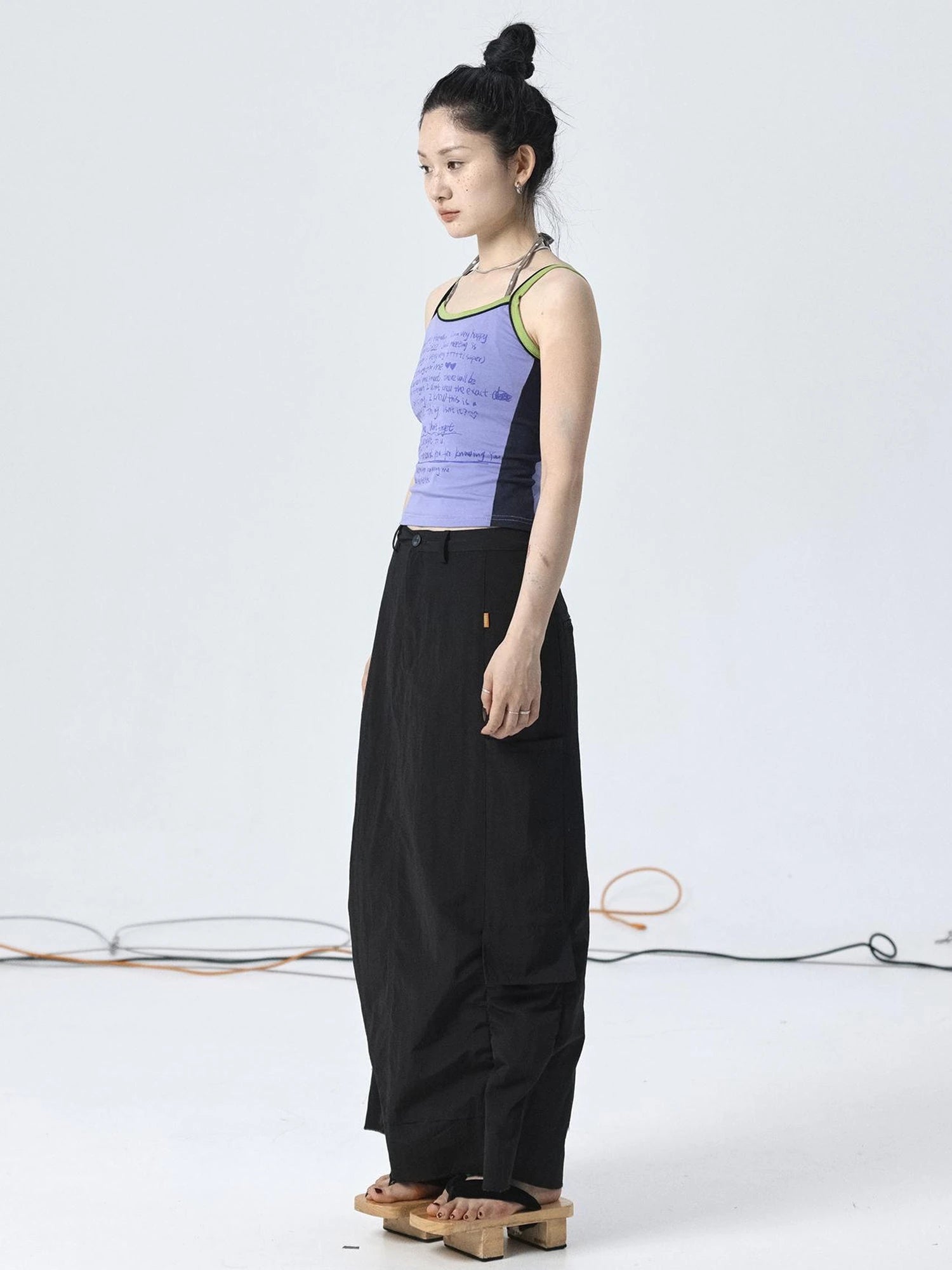 Parachute Pants with Adjustable Fit & Fishtail Skirt Co-ord Set