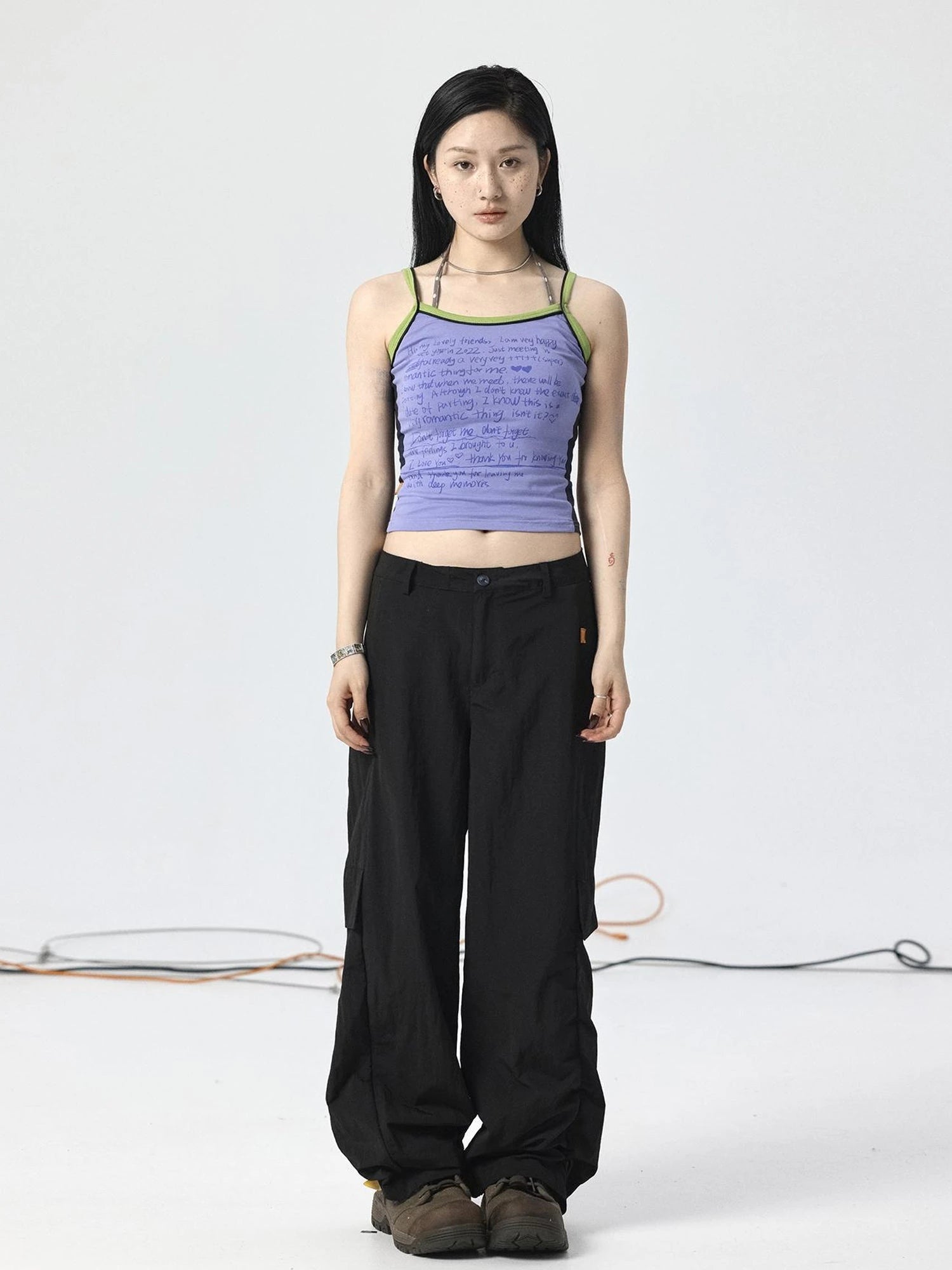 Parachute Pants with Adjustable Fit & Fishtail Skirt Co-ord Set