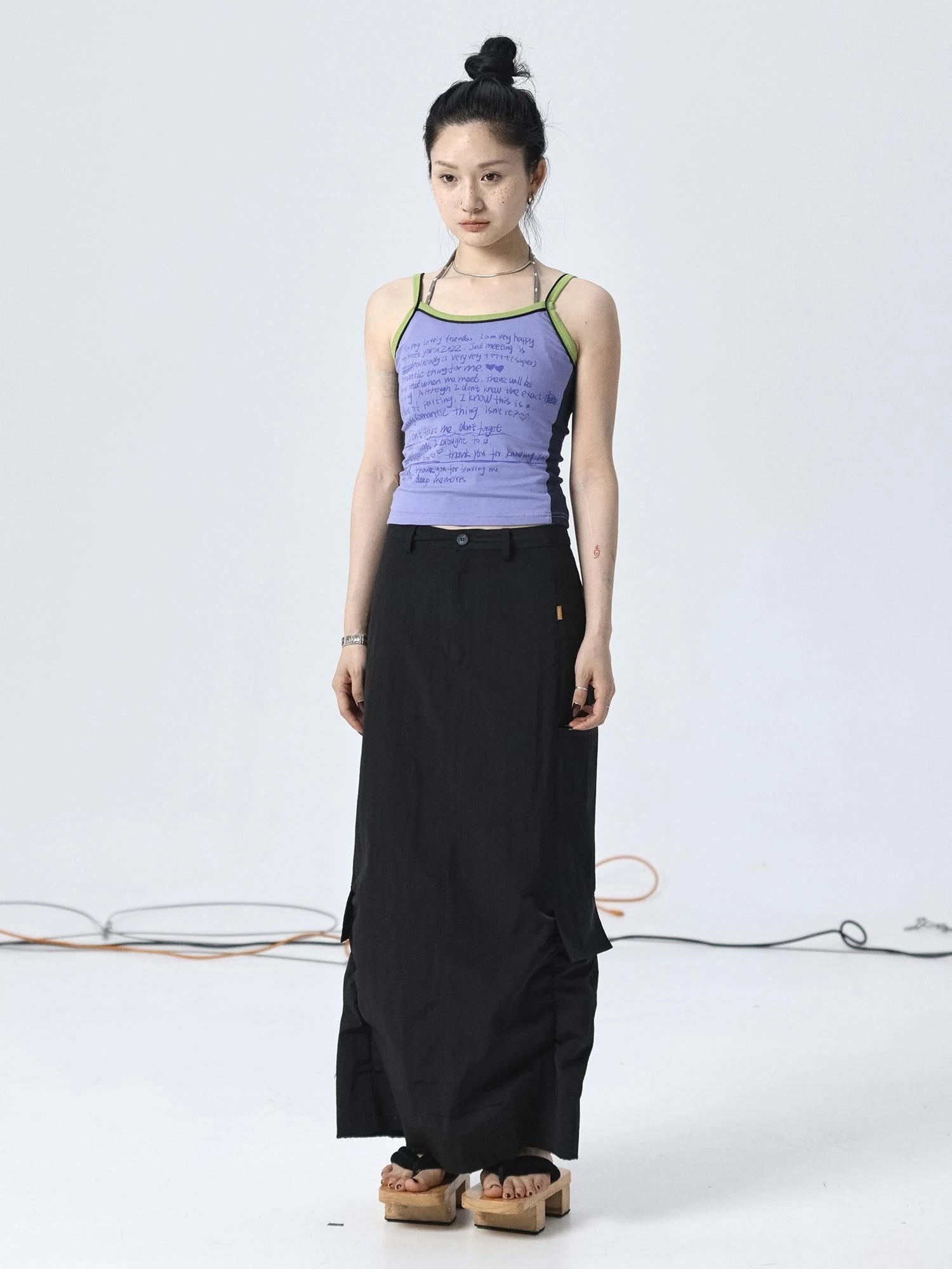 Parachute Pants with Adjustable Fit & Fishtail Skirt Co-ord Set