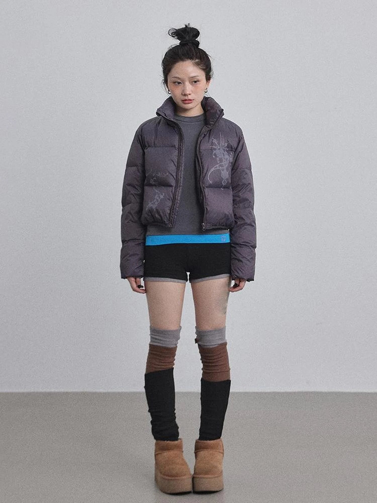 Alchemy Inspired Quilted Nylon Jacket