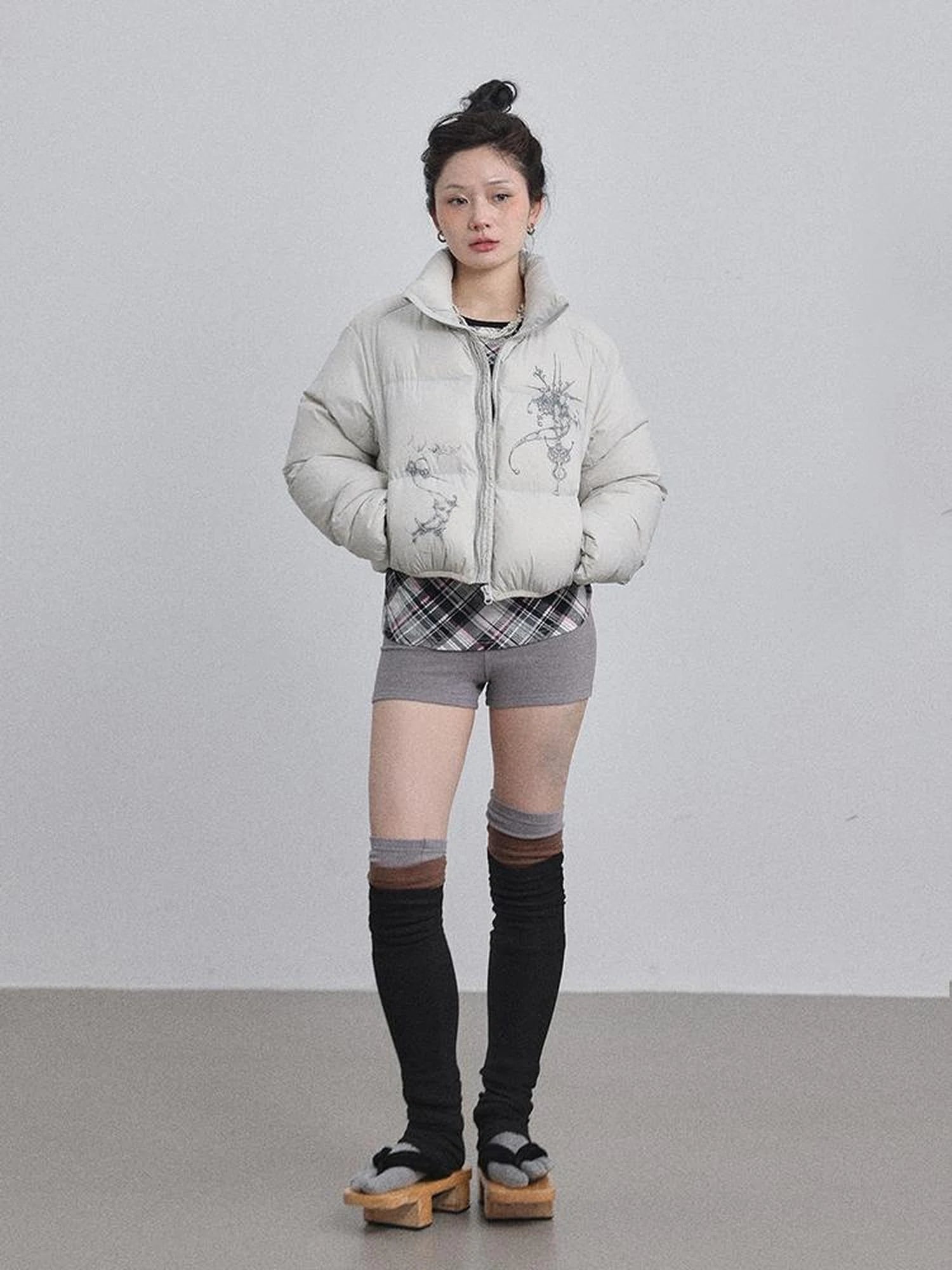 Alchemy Inspired Quilted Nylon Jacket