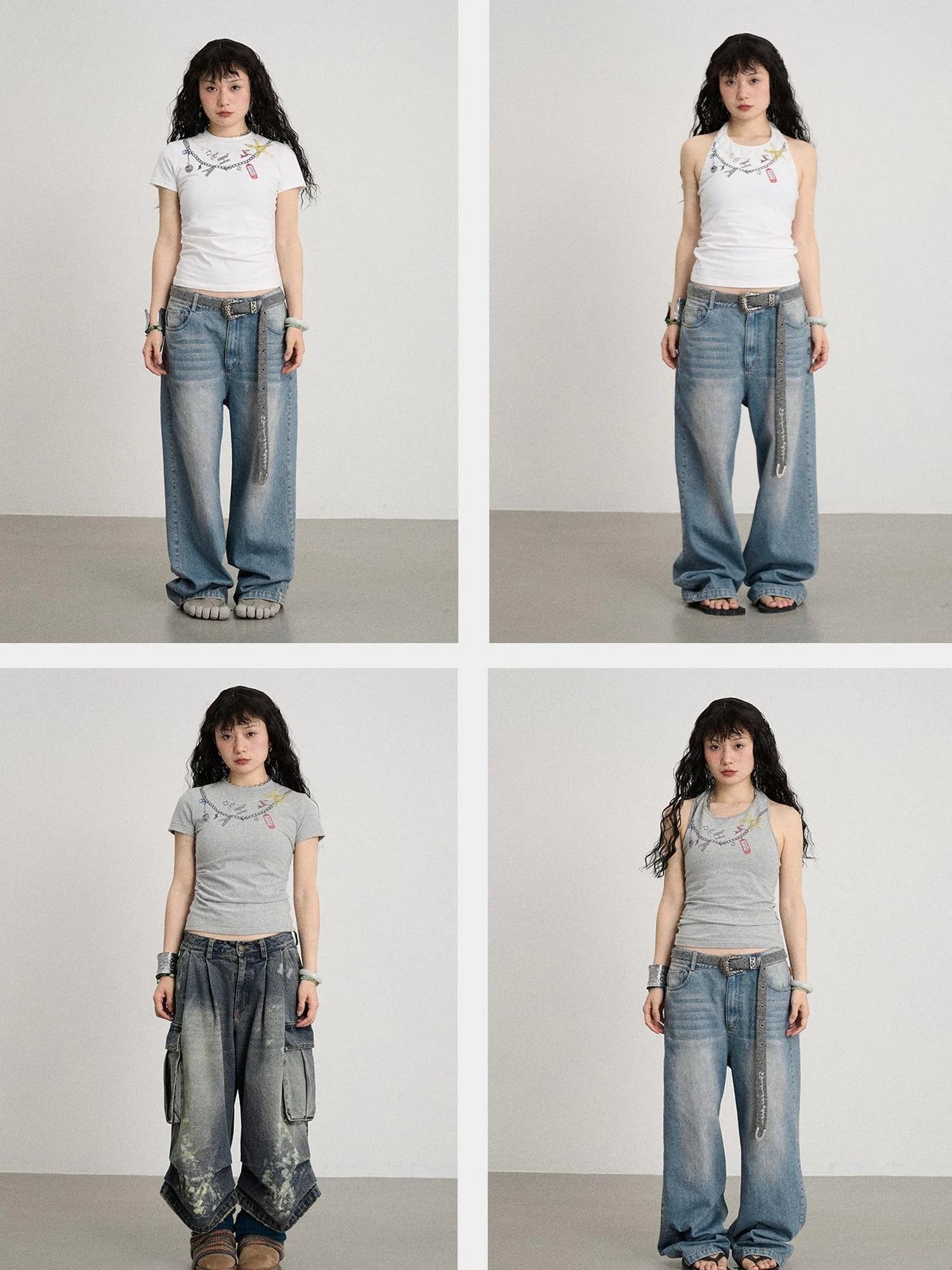 Alocasia Cotton Tee With Star Charm