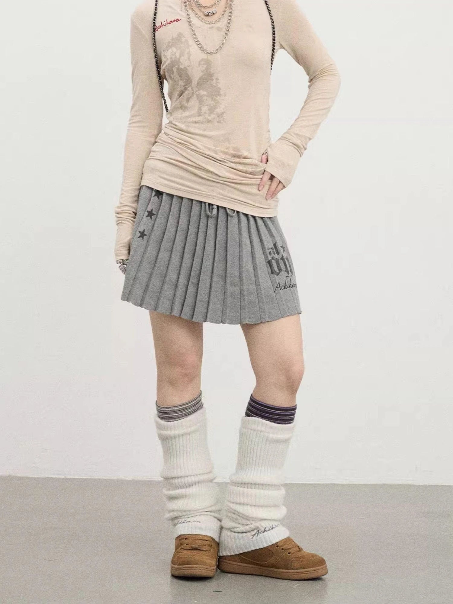 Apple Tree Twist T-Shirt Lightweight Long Sleeve Sun Protection Top