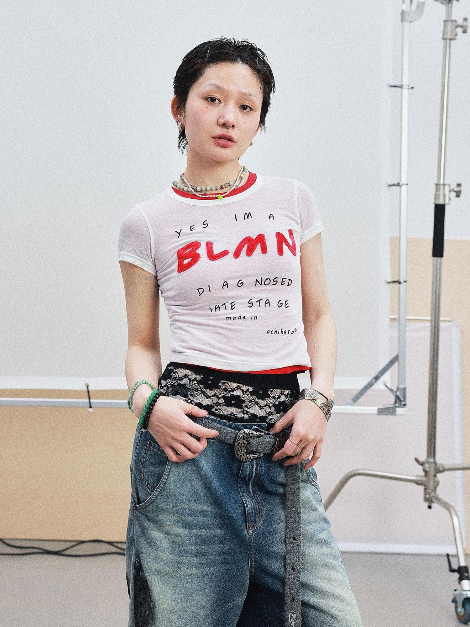 Achihara BLMN Imperfections T Shirt