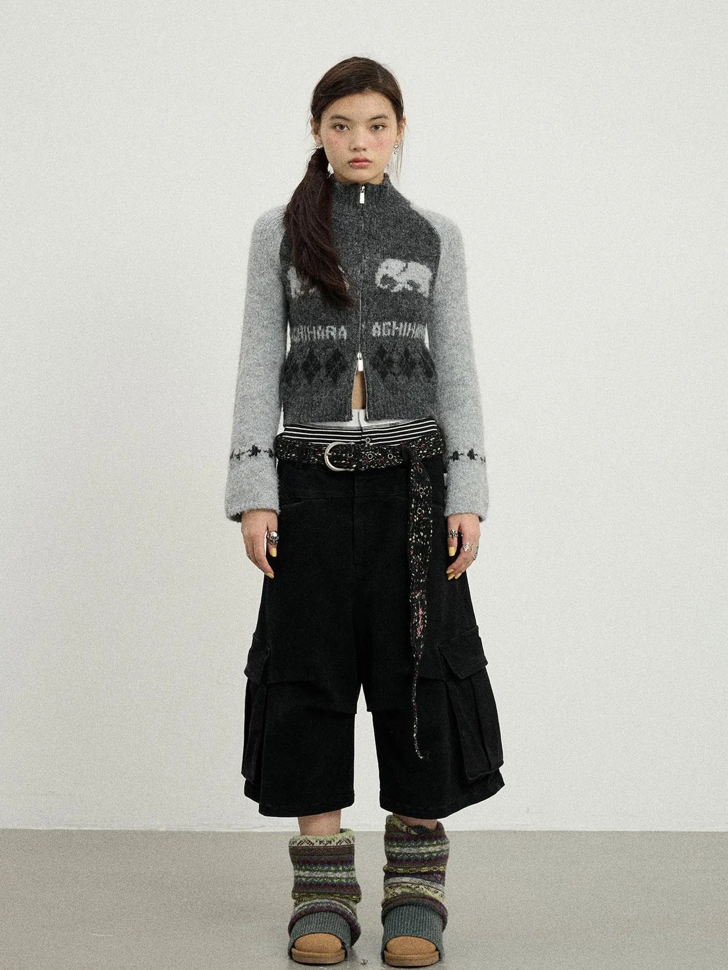 Babar Story Alpaca Knit Sweater
