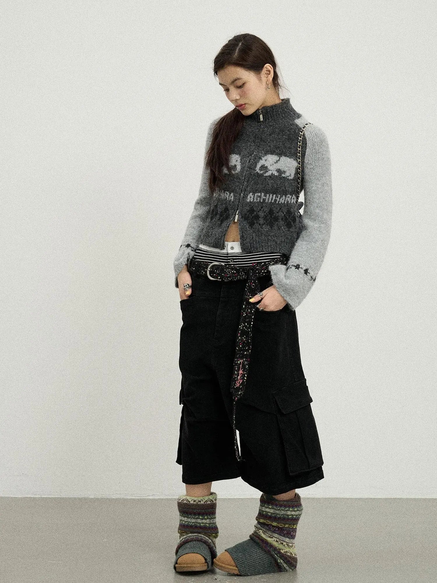 Babar Story Alpaca Knit Sweater