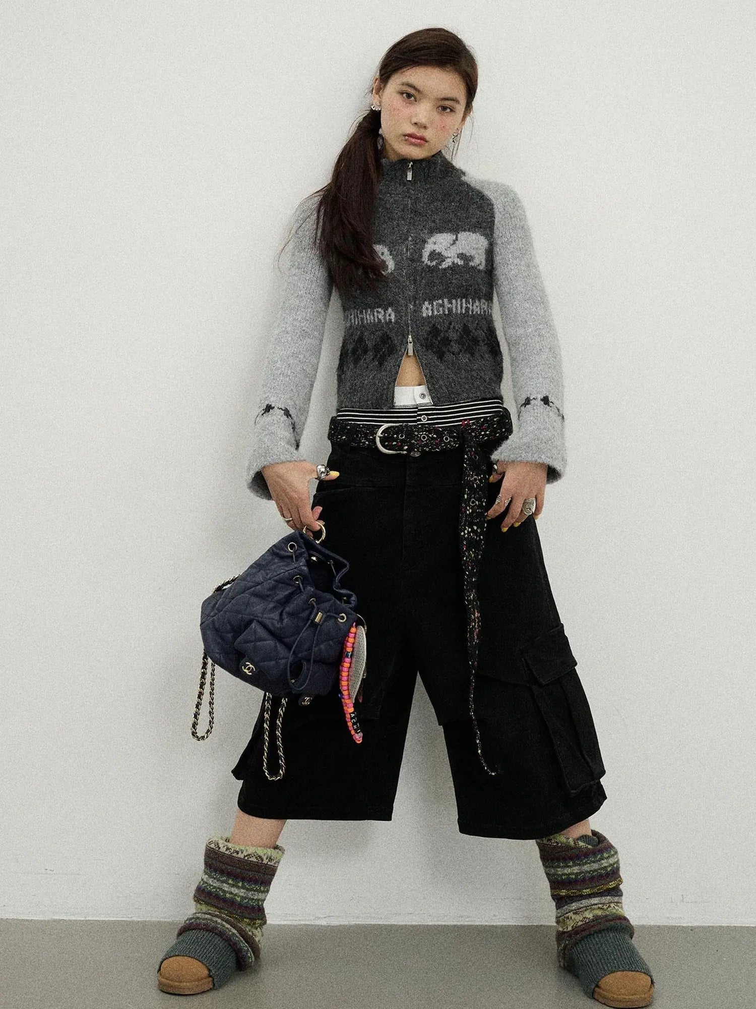 Babar Story Alpaca Knit Sweater