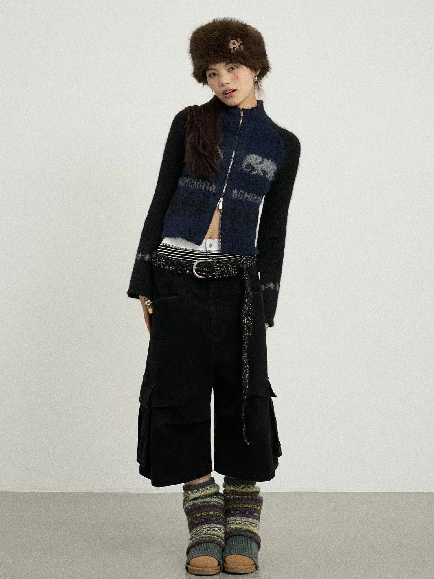 Babar Story Alpaca Knit Sweater