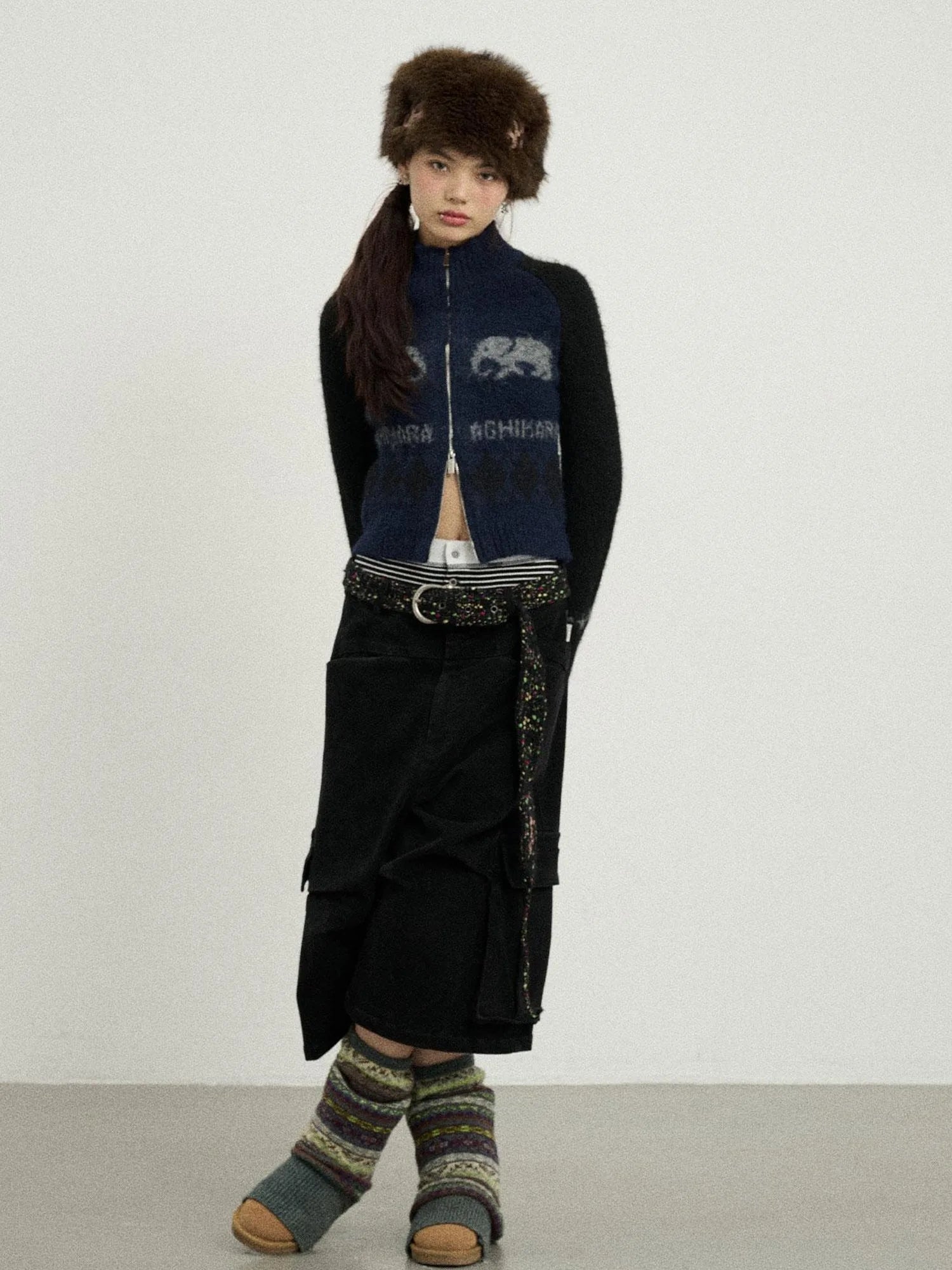 Babar Story Alpaca Knit Sweater