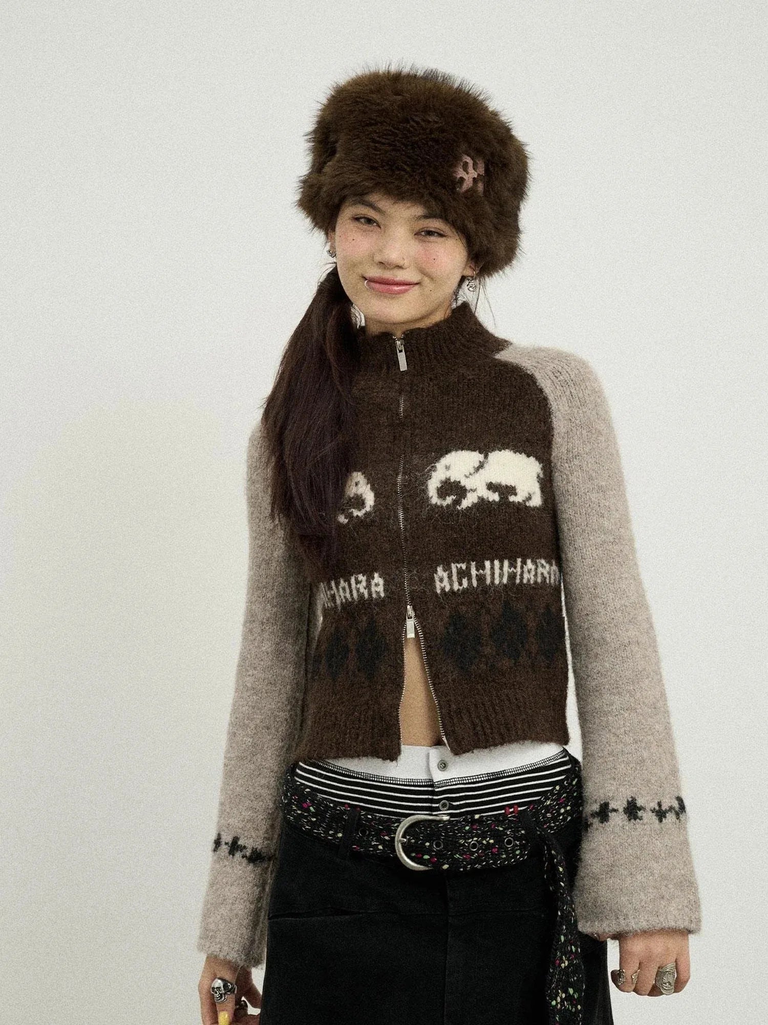 Babar Story Alpaca Knit Sweater