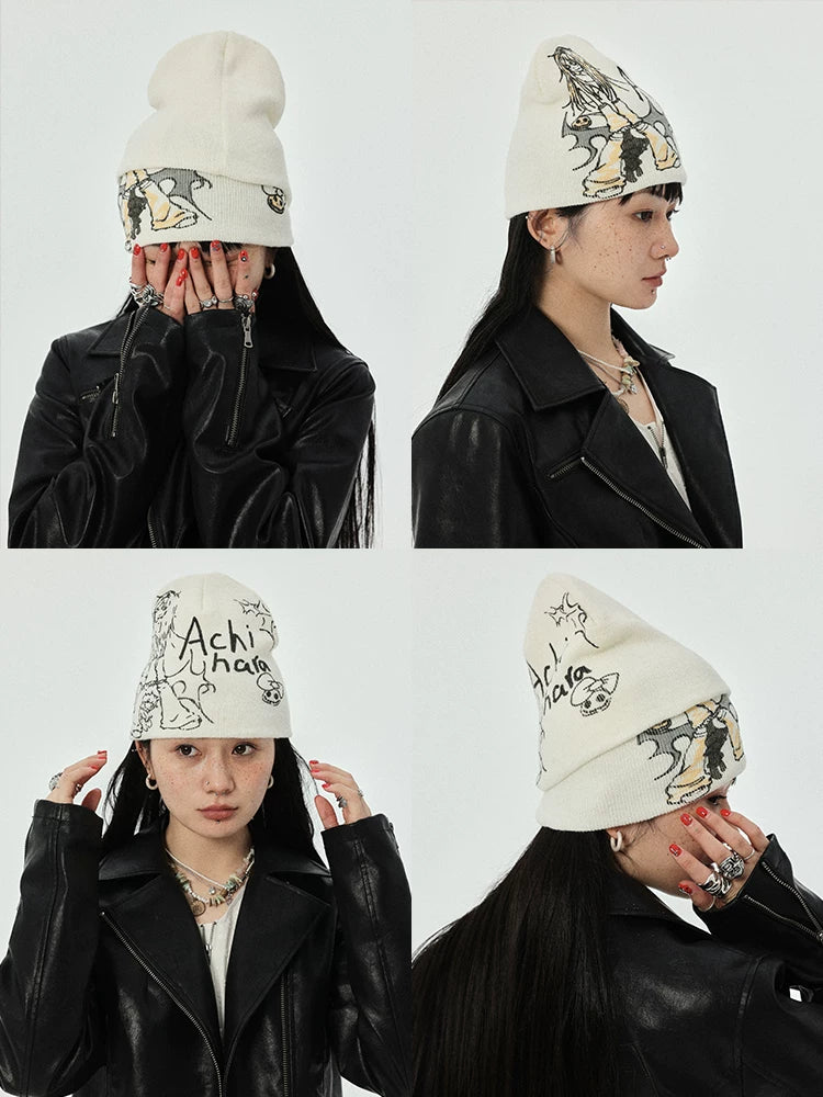 Achihara Bloom Bloom Dual Persona Beanie-1
