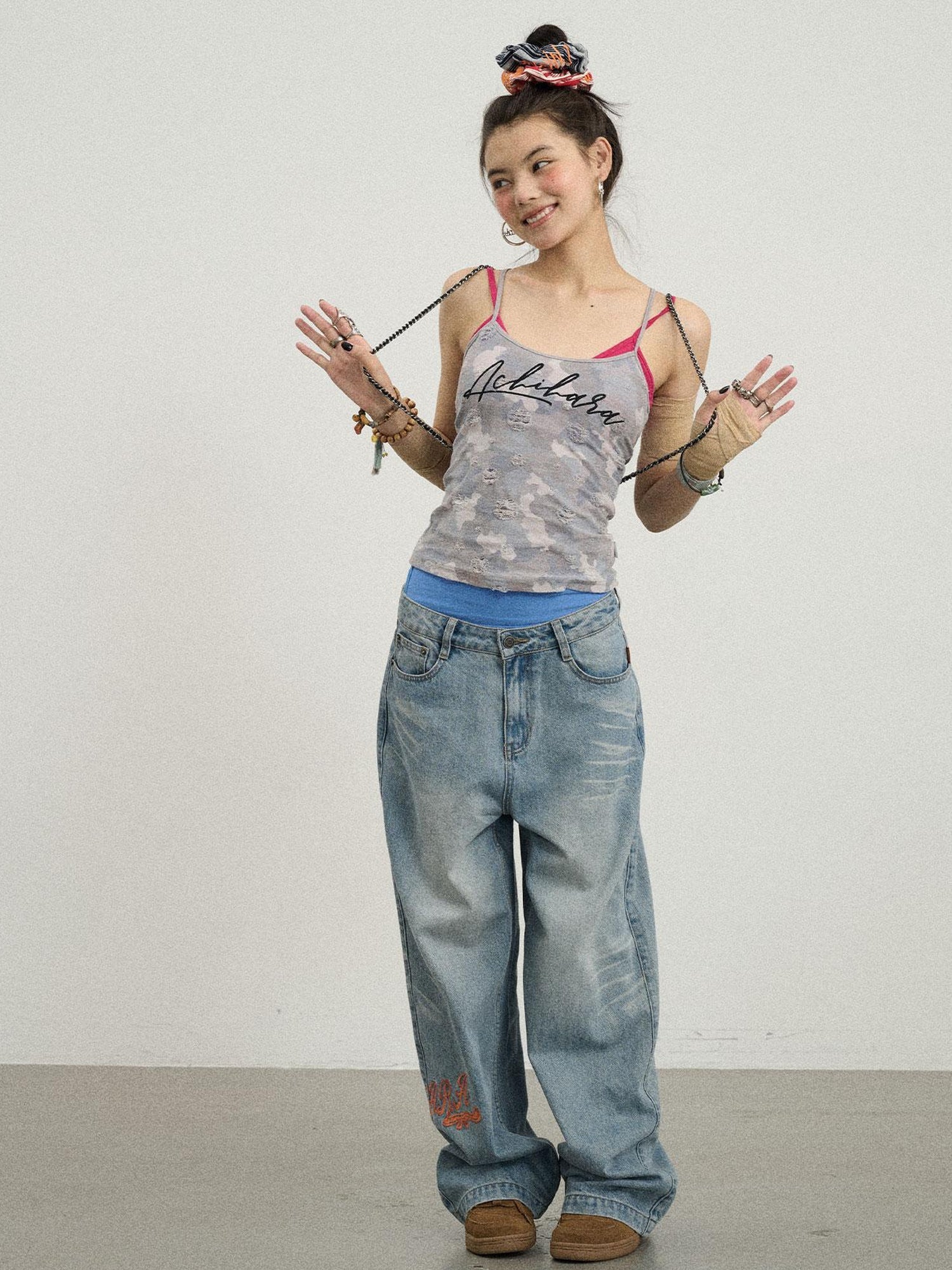 Achihara Blueberry Ice Camisole